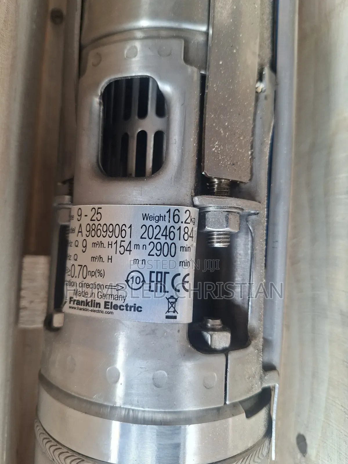 Original 7.5hp Franklin Germany Submersible Pump