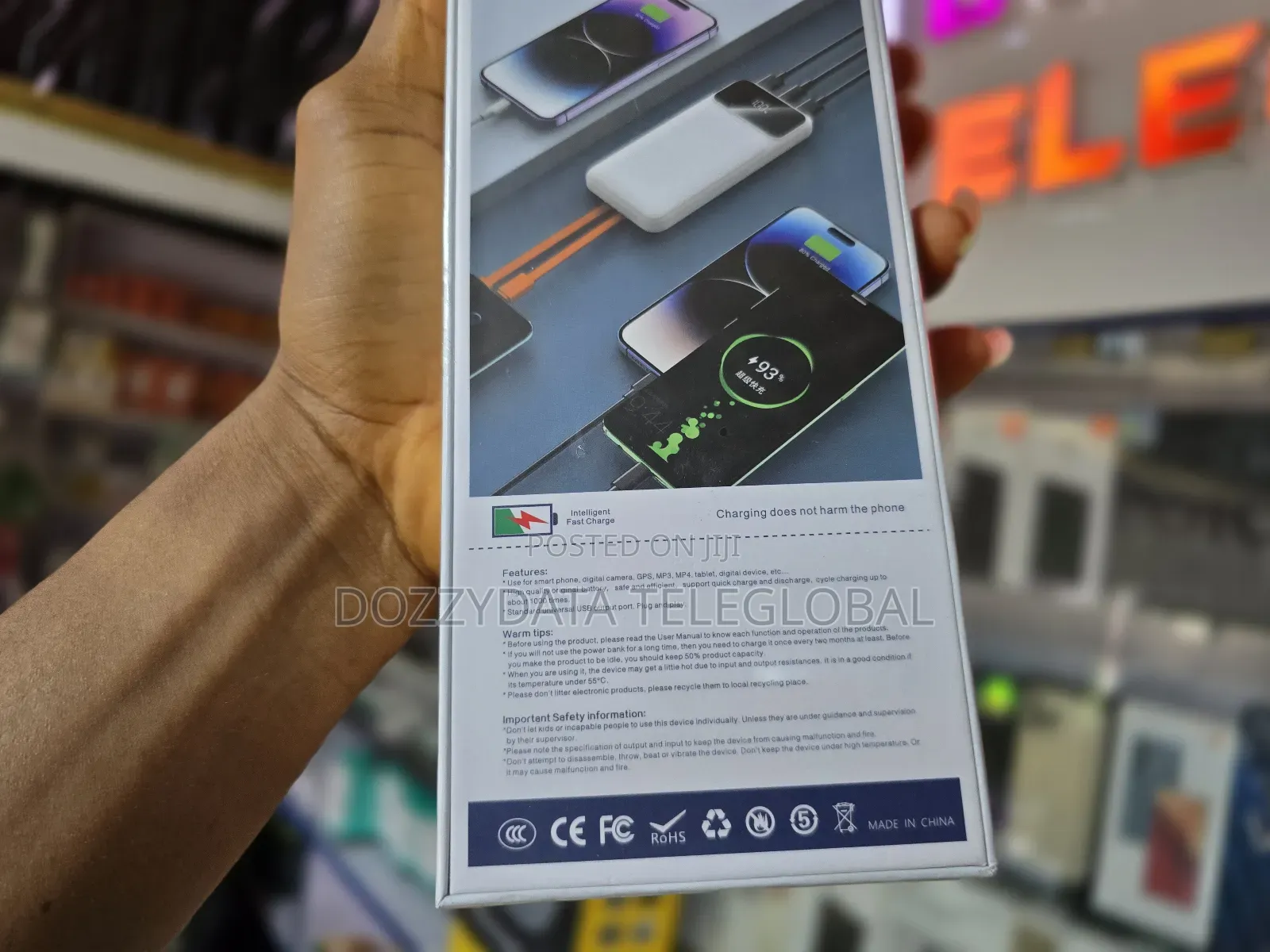 Rocco 20000mah 66w 22.5w Super Fast Charging Powerbank