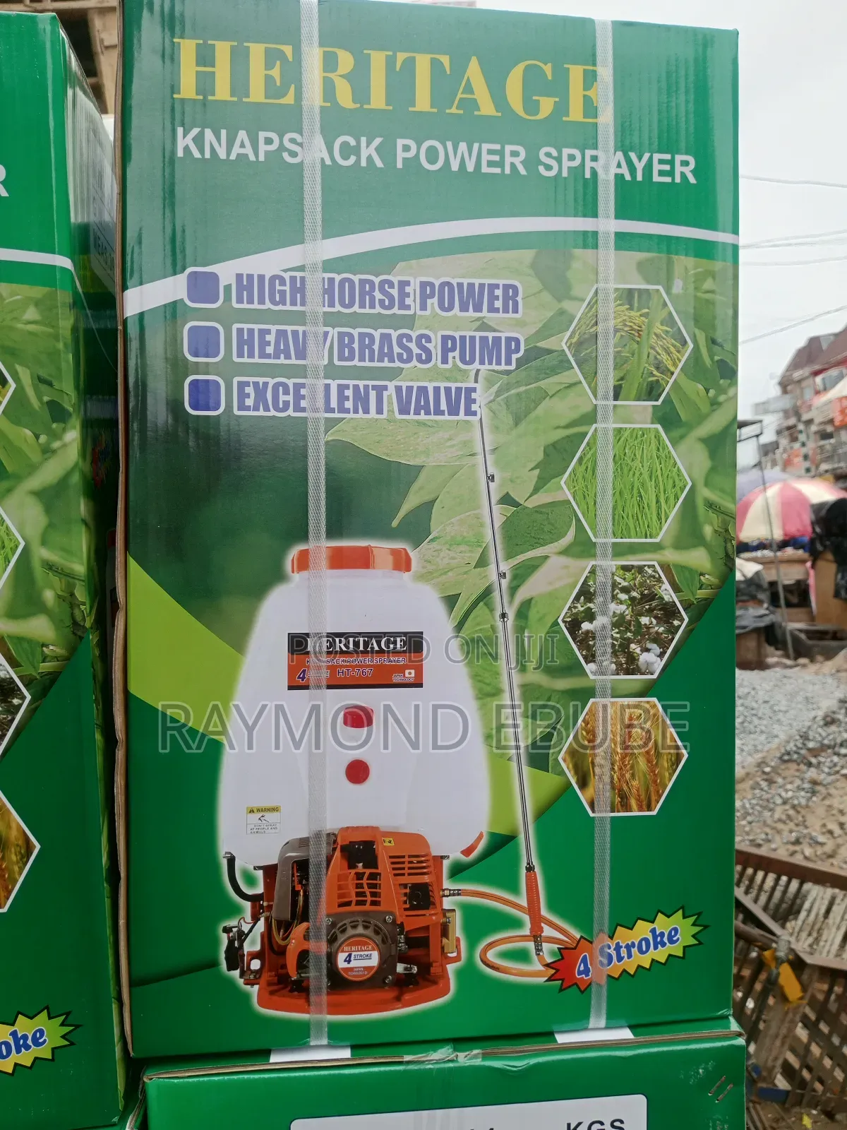 Heritage Knapsack Power Sprayer 4 Stroke