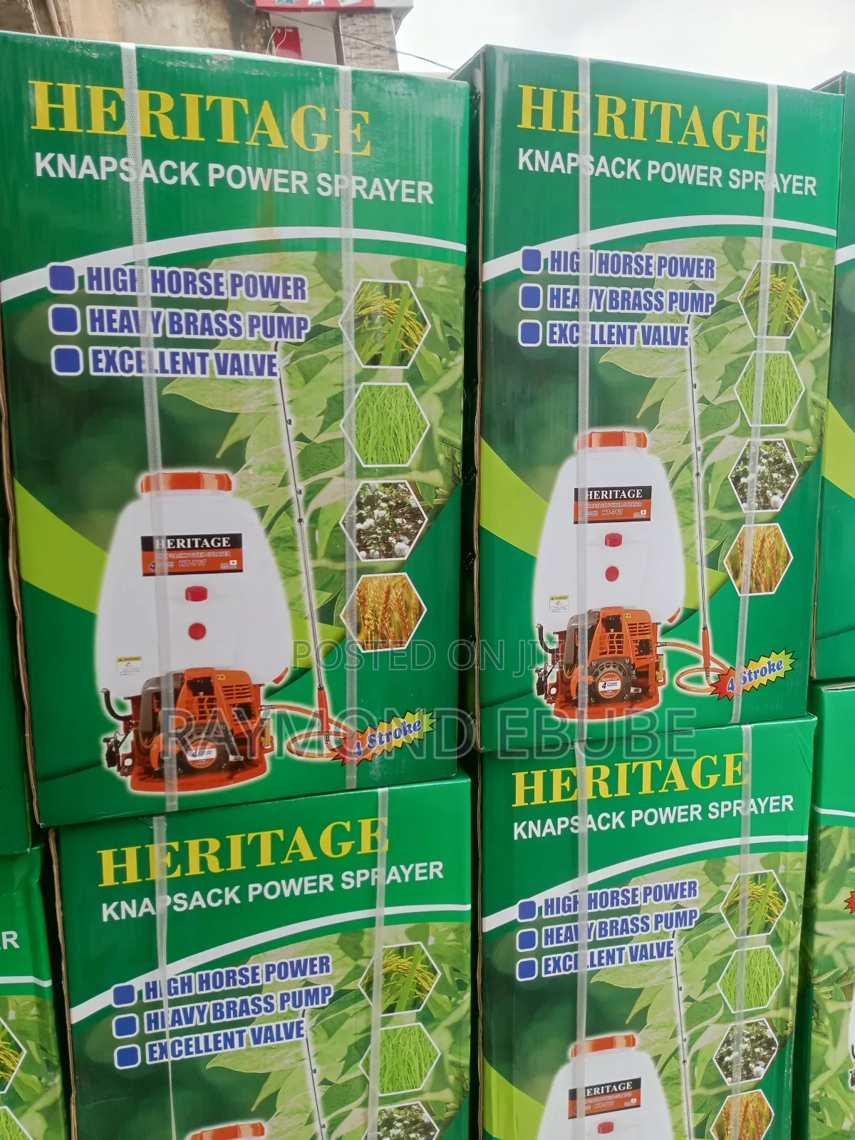Heritage Knapsack Power Sprayer 4 Stroke