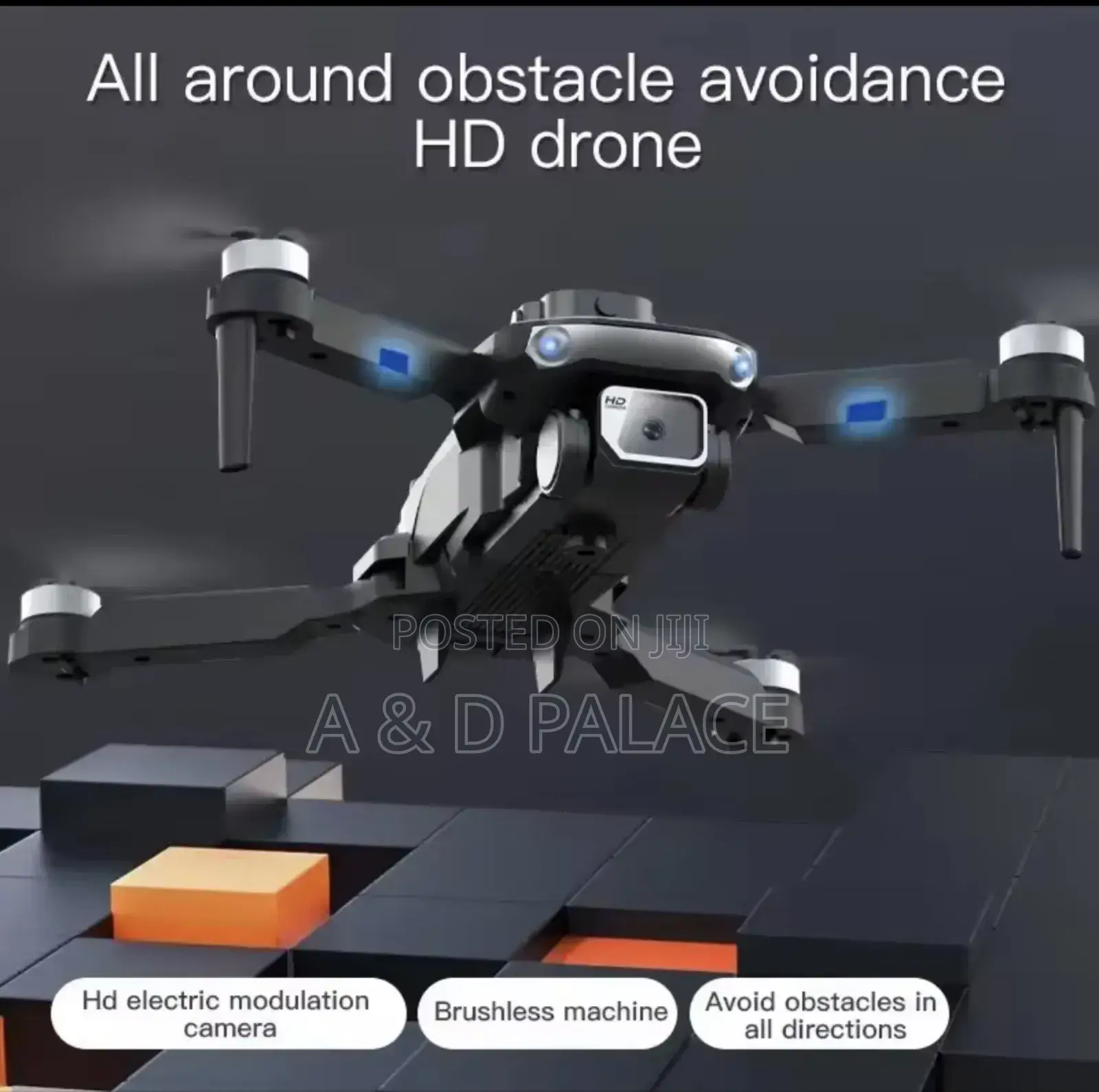 S150 360° Dual Camera Obstacle Avoidance Brushless Drone