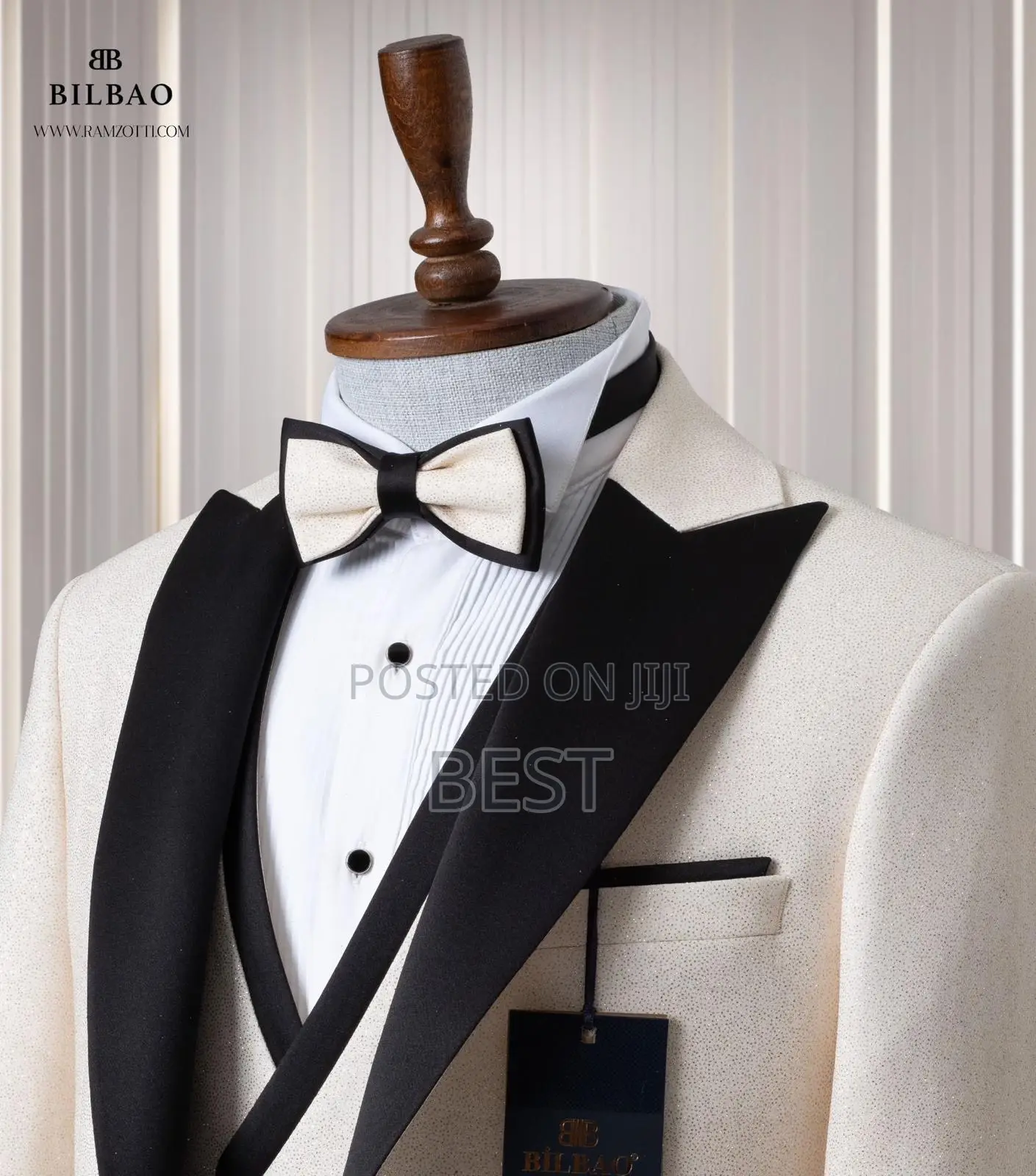 High Quality Italian Style Stone Design Wedding Suit