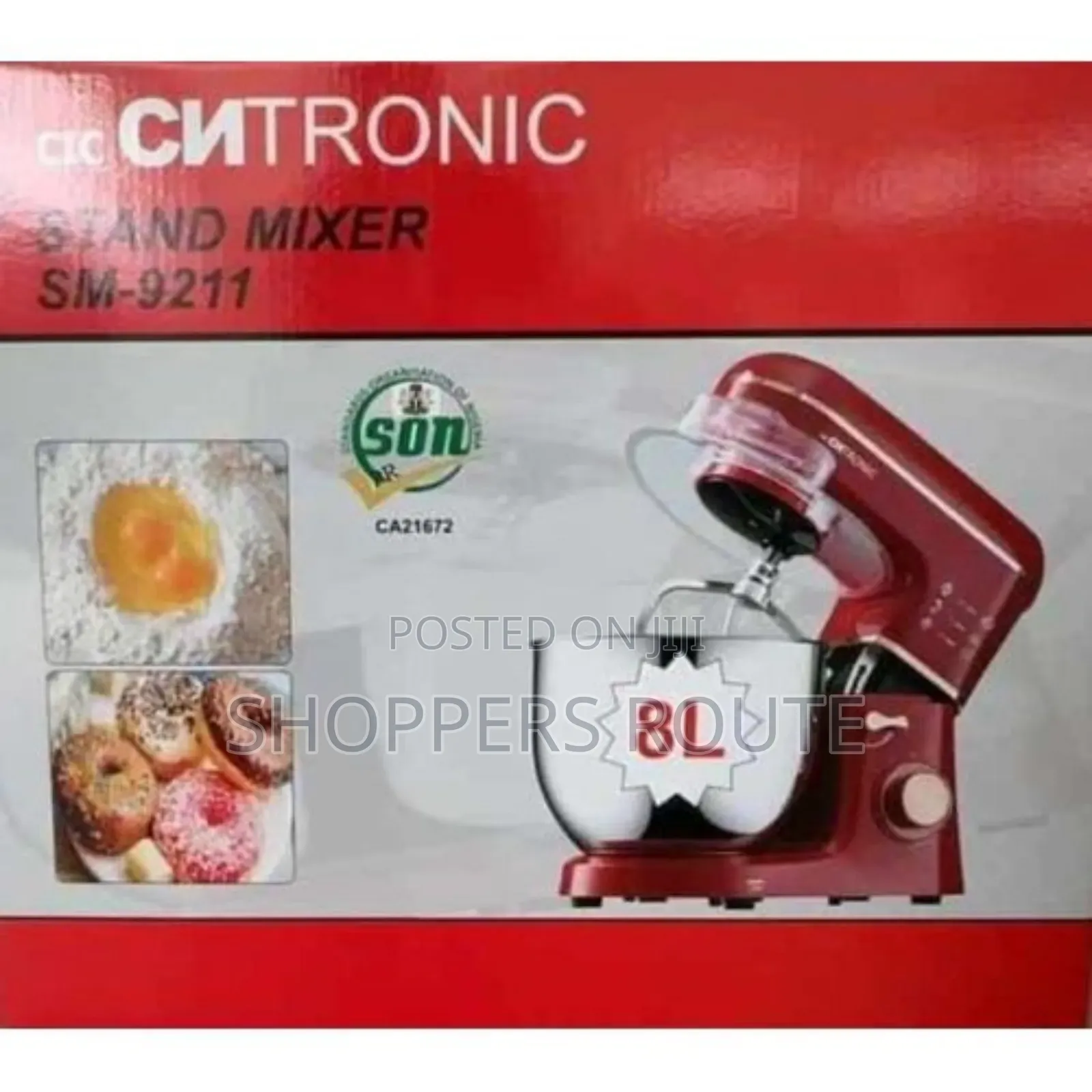 Cictronic Stand Mixer Sm 9211 8l