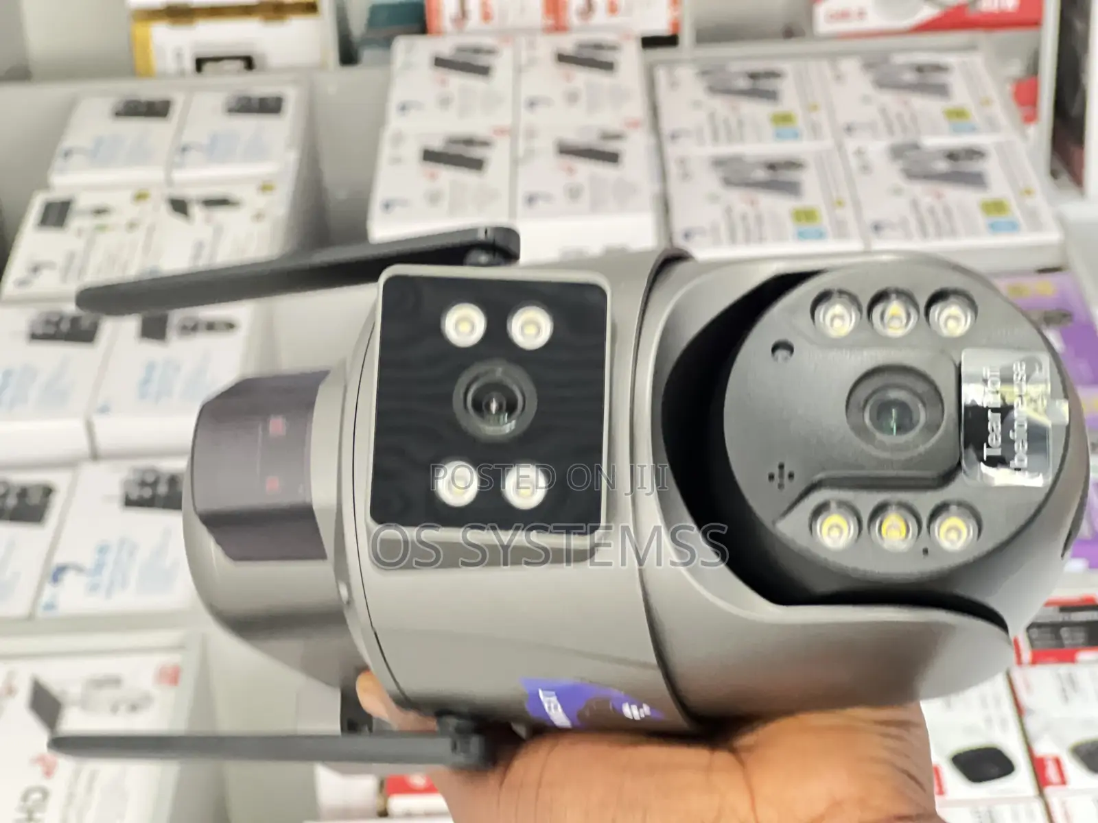 Dual Lens Hd Solar Camera