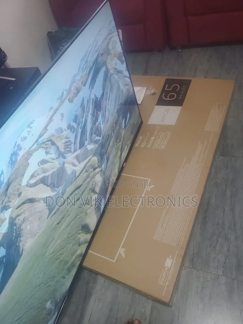 Lg 65 Inches Smart Tv + Free Doorstep Delivery
