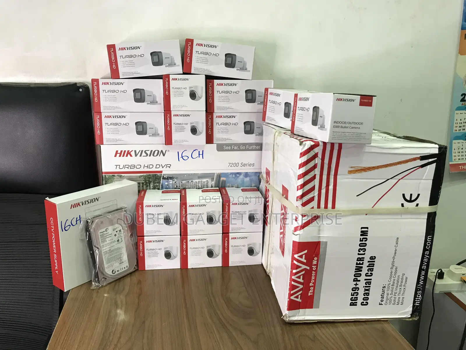 Hikvision 16 Channel Complete Camera Kit