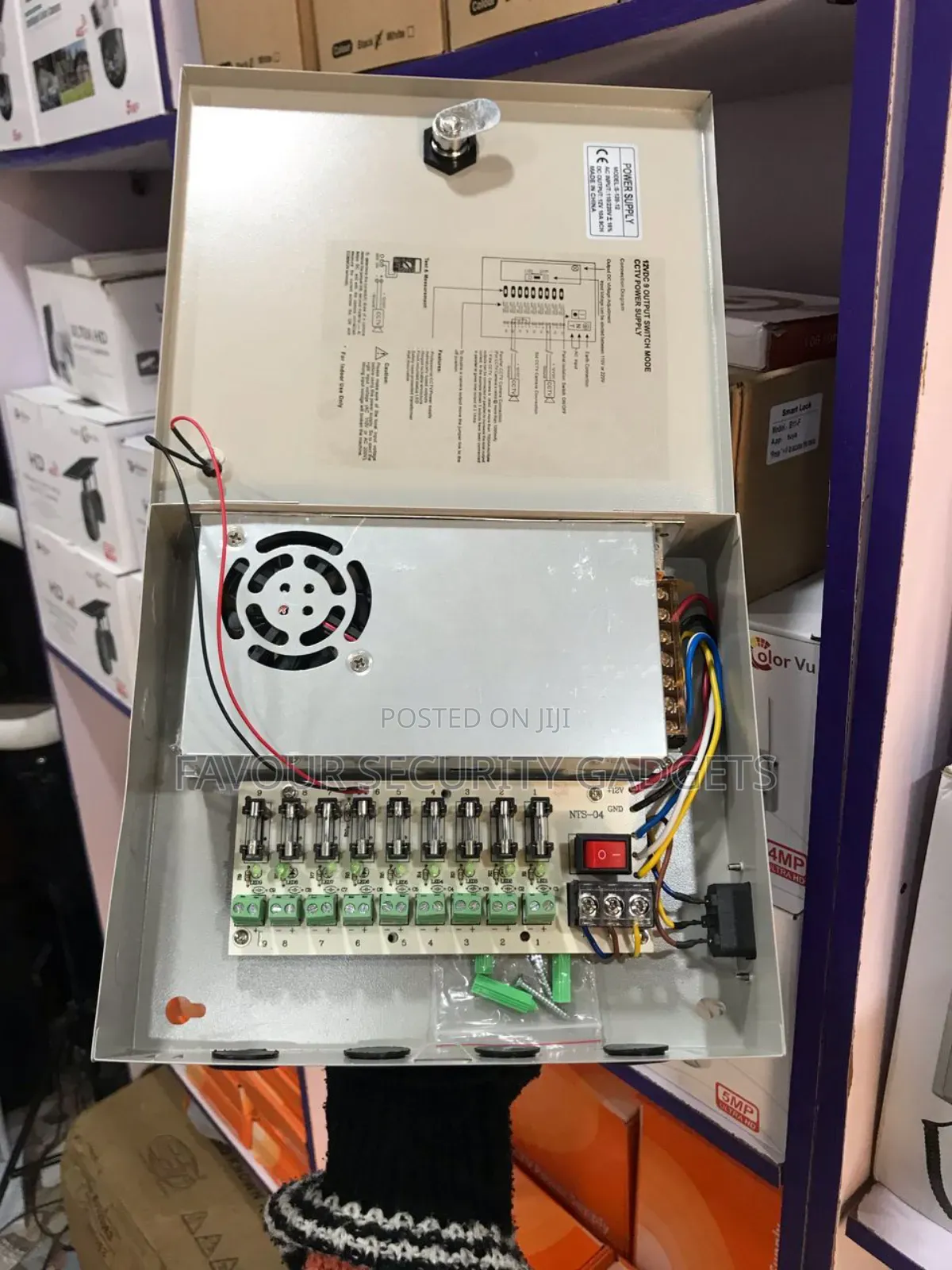 9 Way Power Supply Box