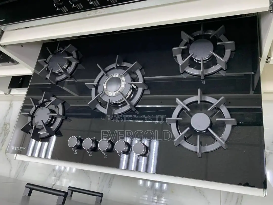 5 Burner All Gas With Complete Accessories
