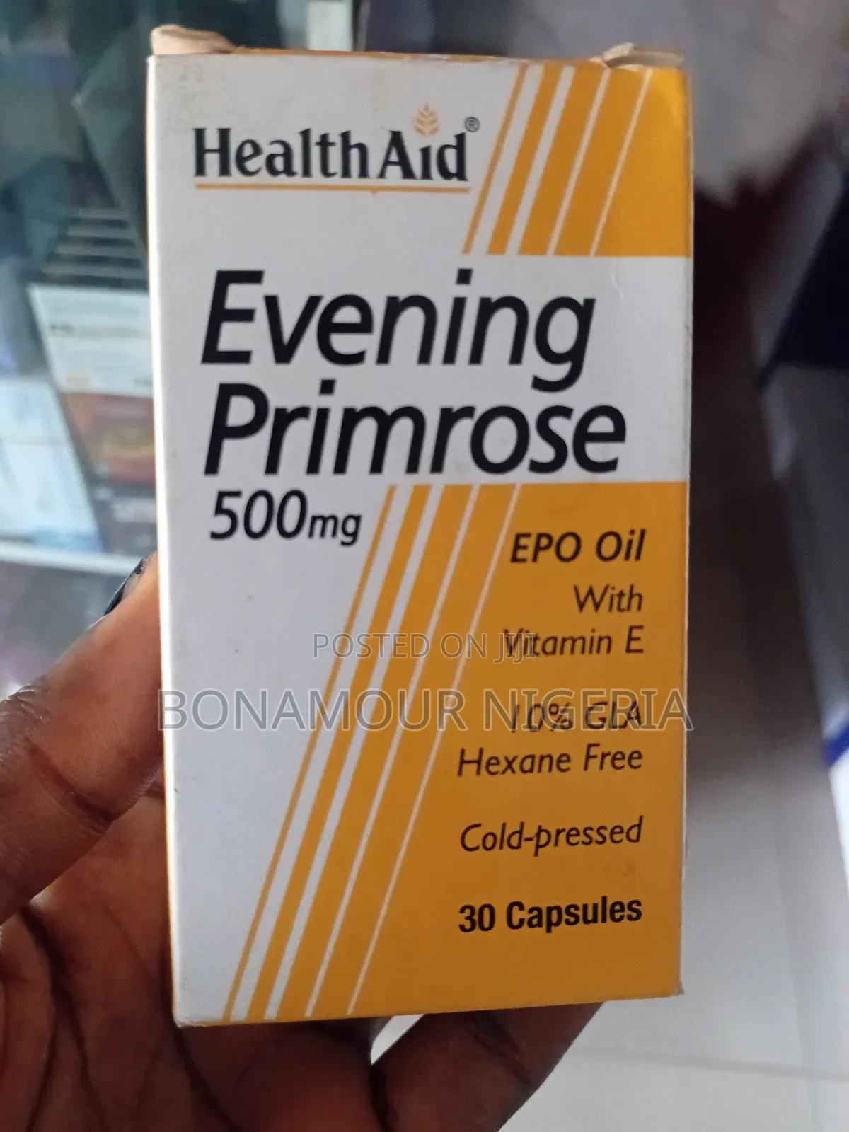 Healthaid Evening Primrose 500mg X30 Caps