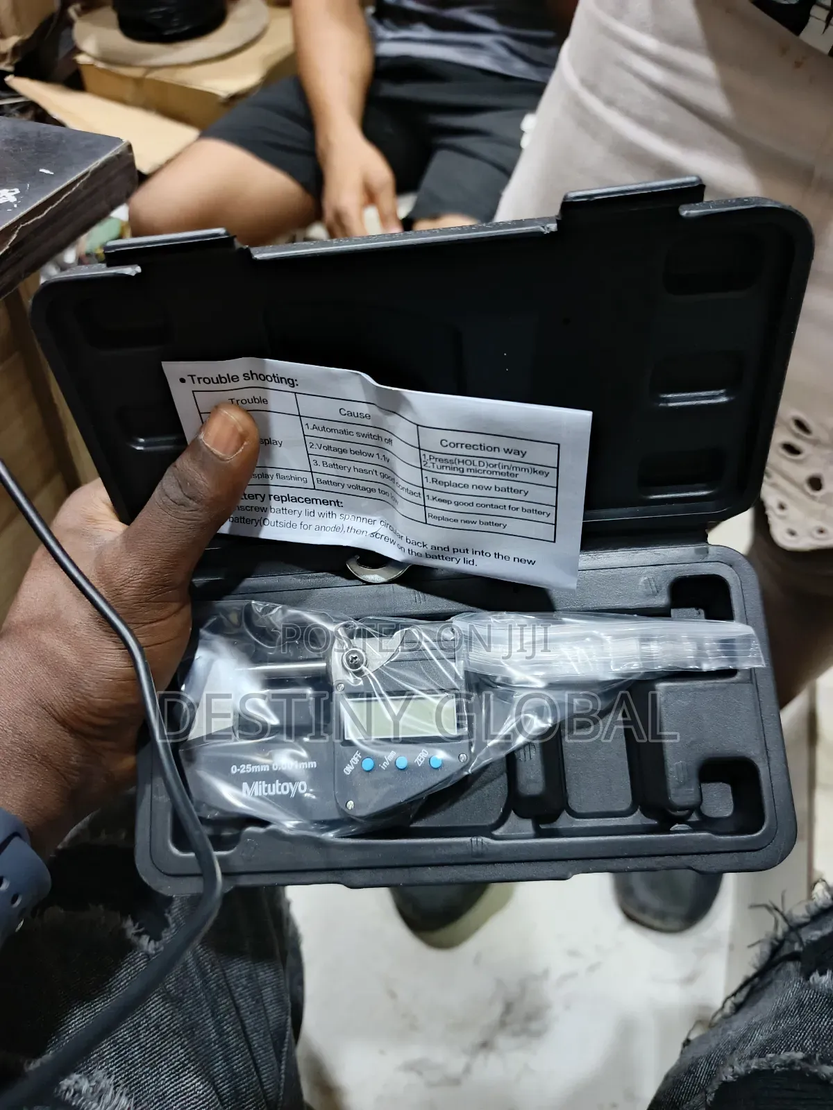 Electronic Digital Micrometer - 0-25mm / 0-1 " 0.001 0.0001
