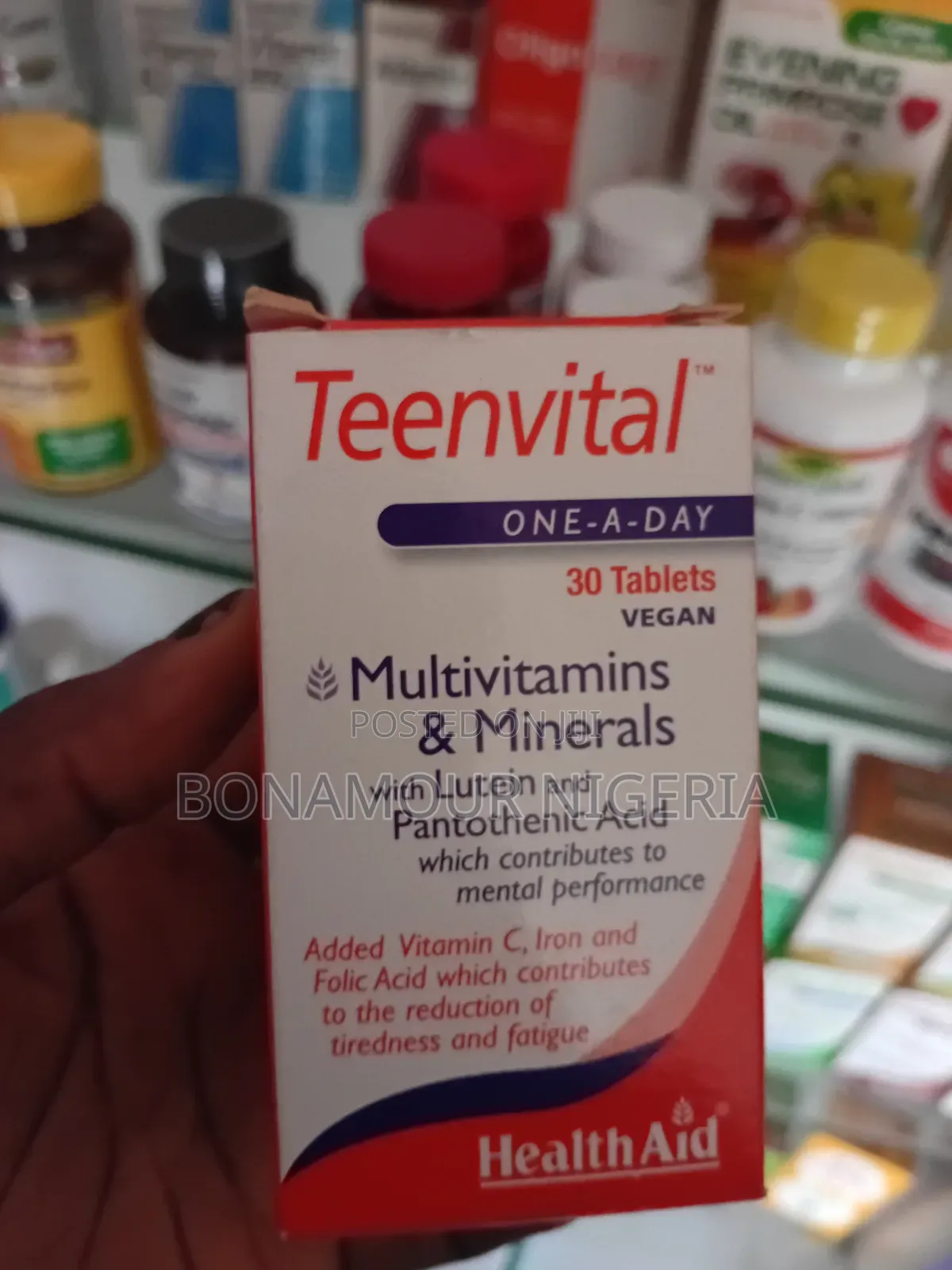Healthaid Teenvital X30 Veg Tabs