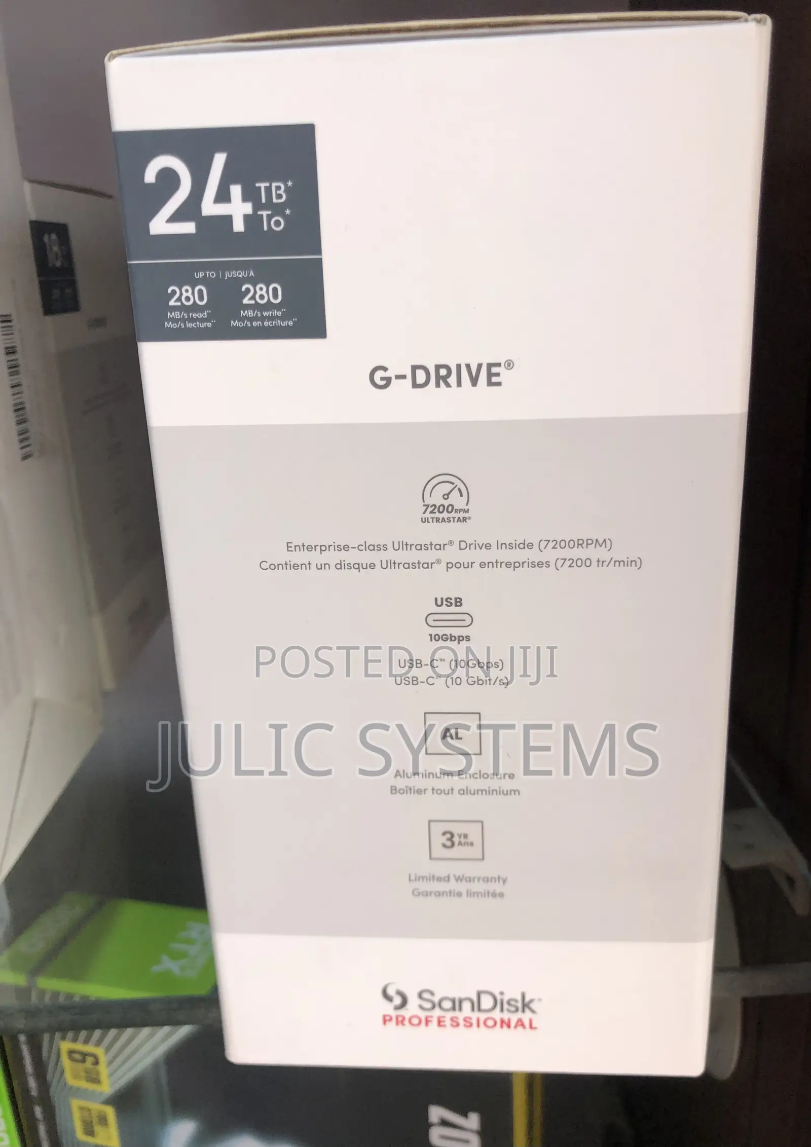 Sandisk Professional 24tb G Drive