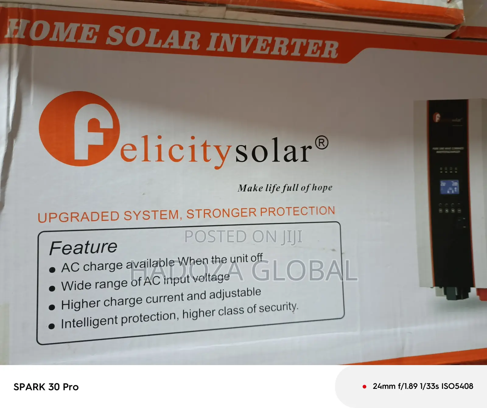 Durable Solar Inverter 3.5kva, 24v, High Efficiency