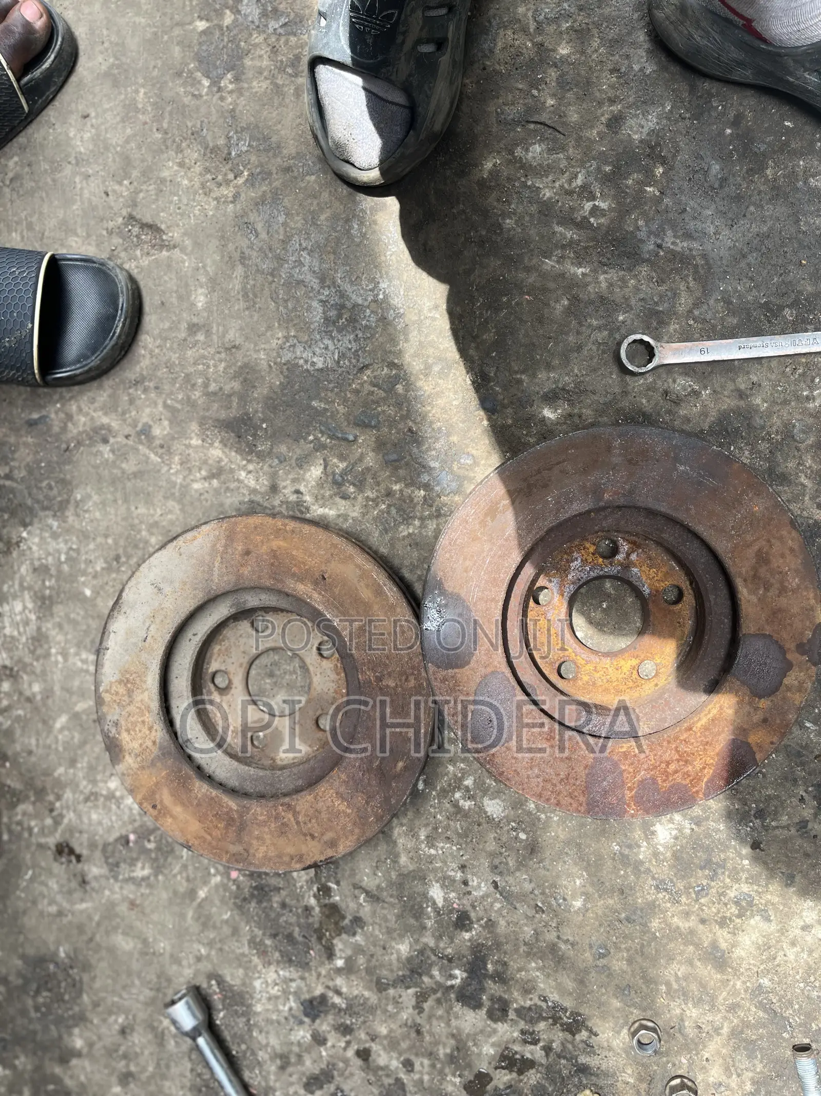 Toyota Corolla 2005 Front Brake Disc – Strong Clean