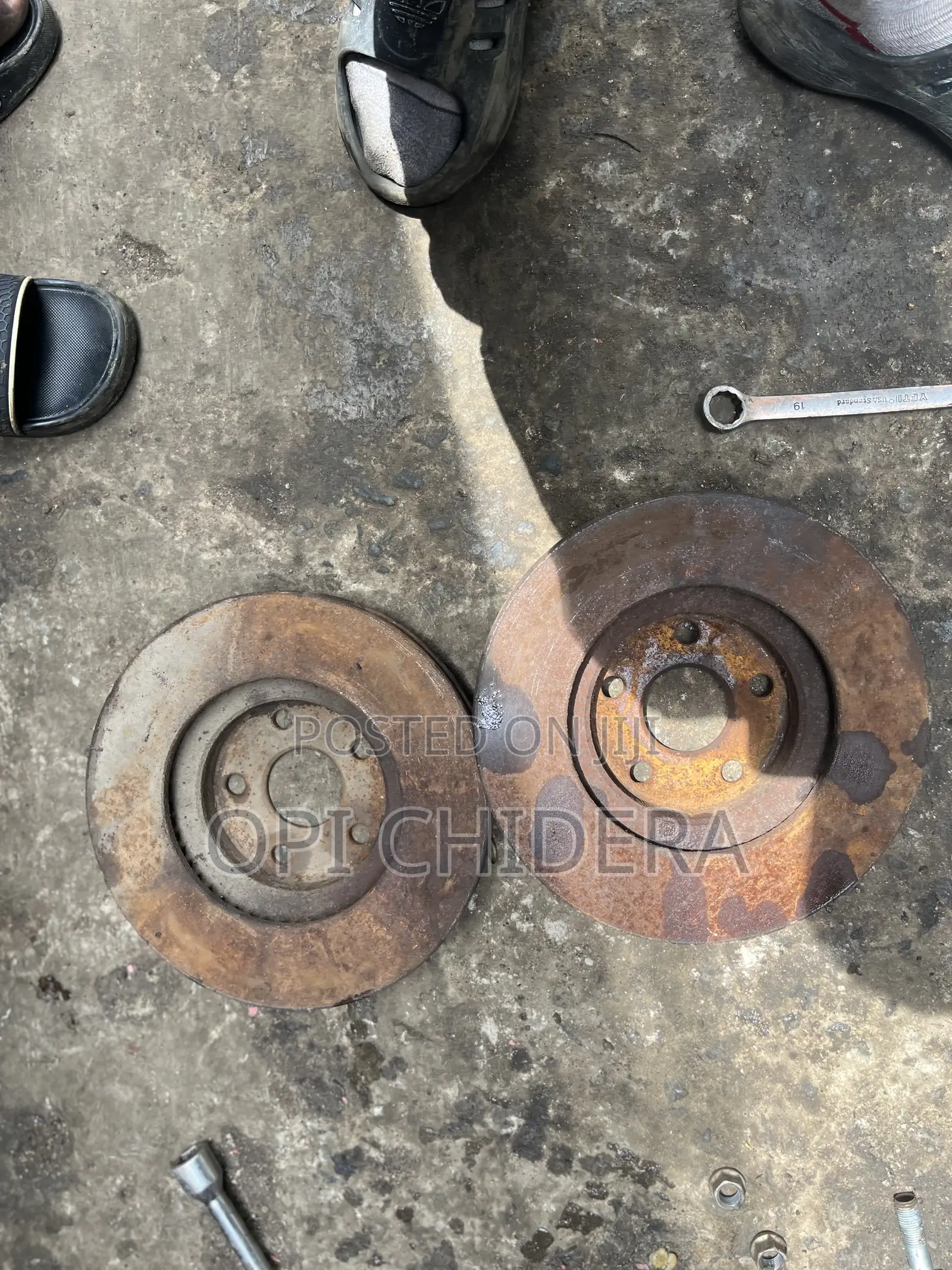 Toyota Corolla 2005 Front Brake Disc – Strong Clean