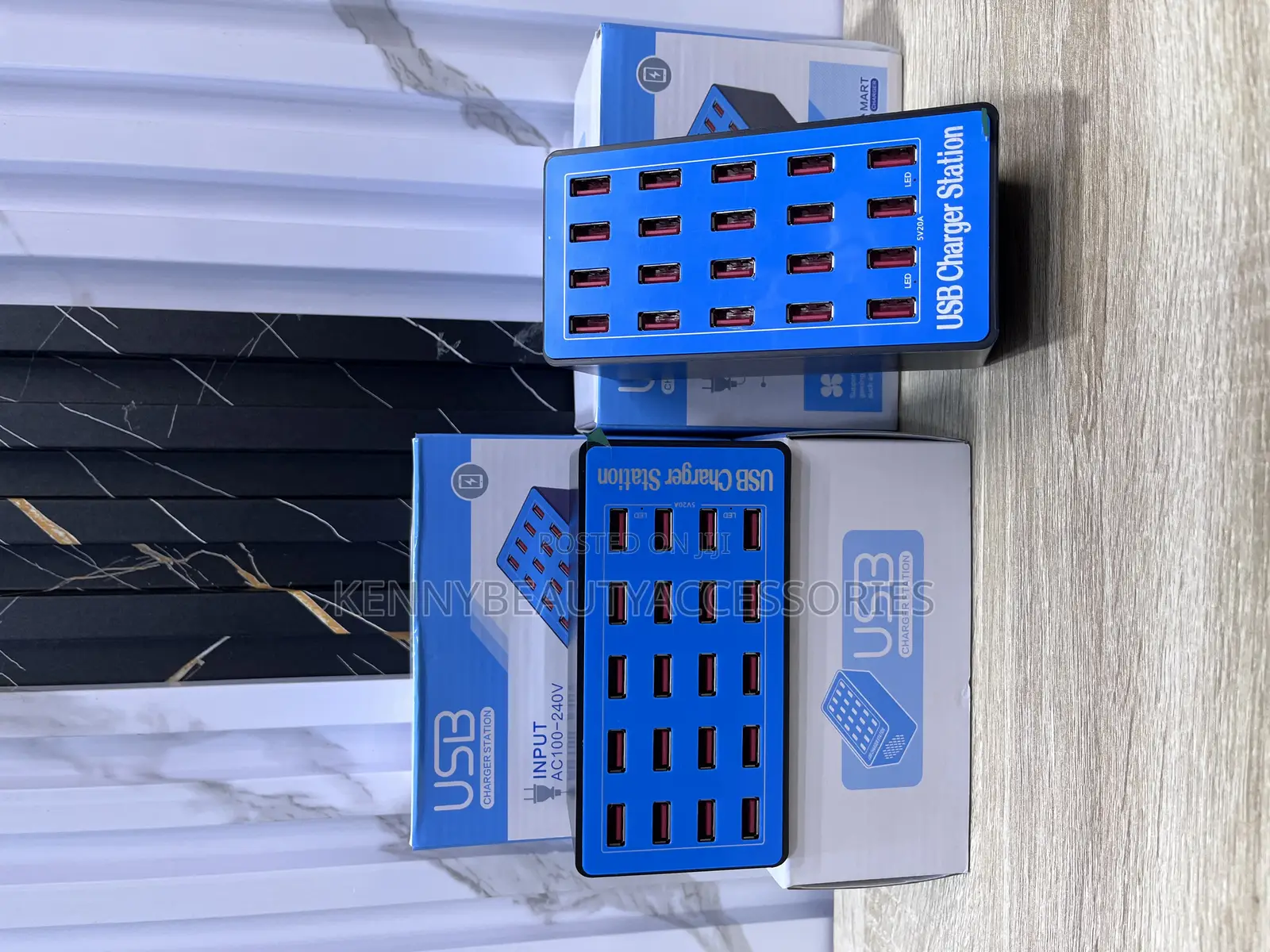20-Port Fast Smart Charger – Charge Everything at Once!