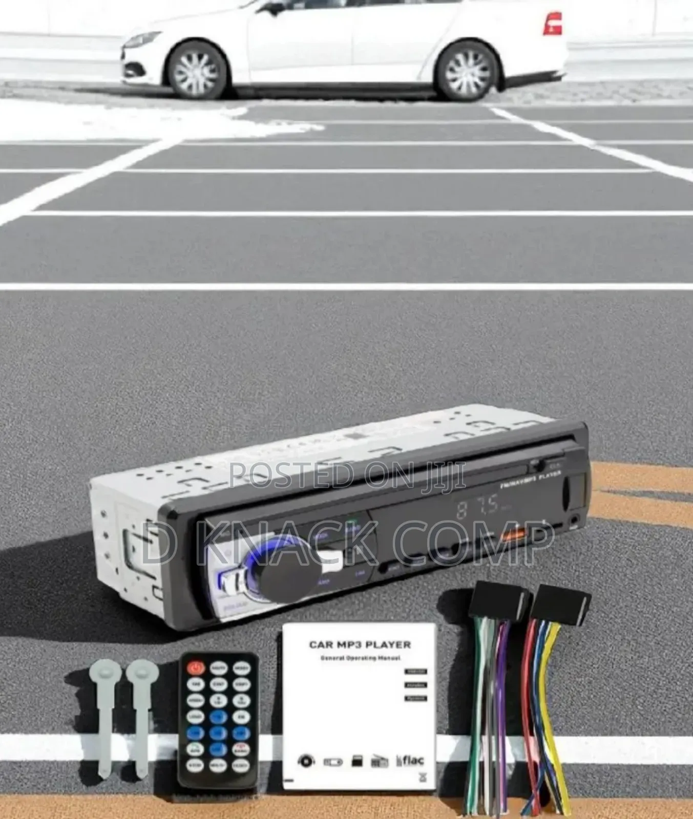 Car Stereo Fm Radio Digital Bluetooth Mp3 Car Player