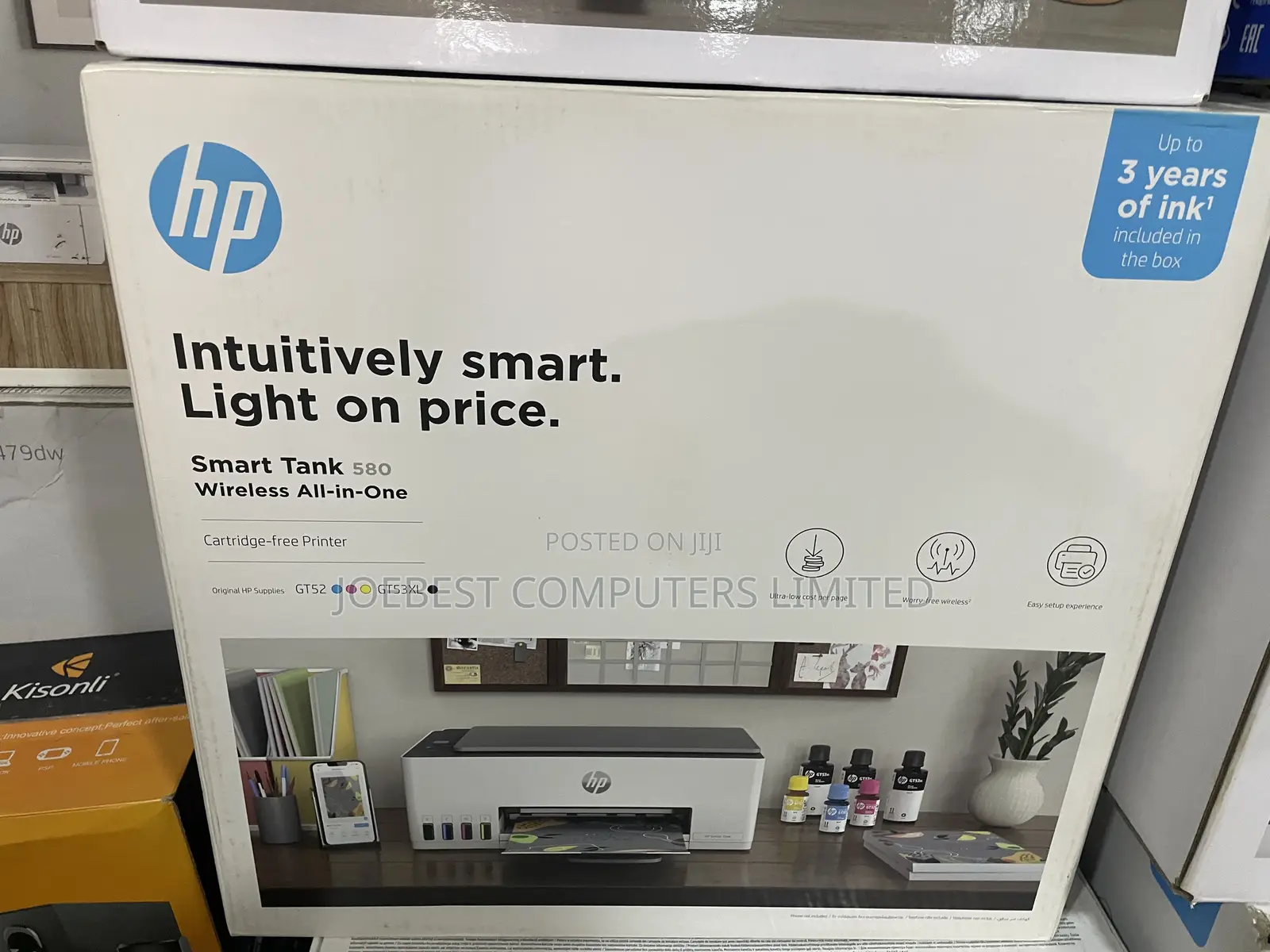 Hp Smart Tank Wireless All in One 580