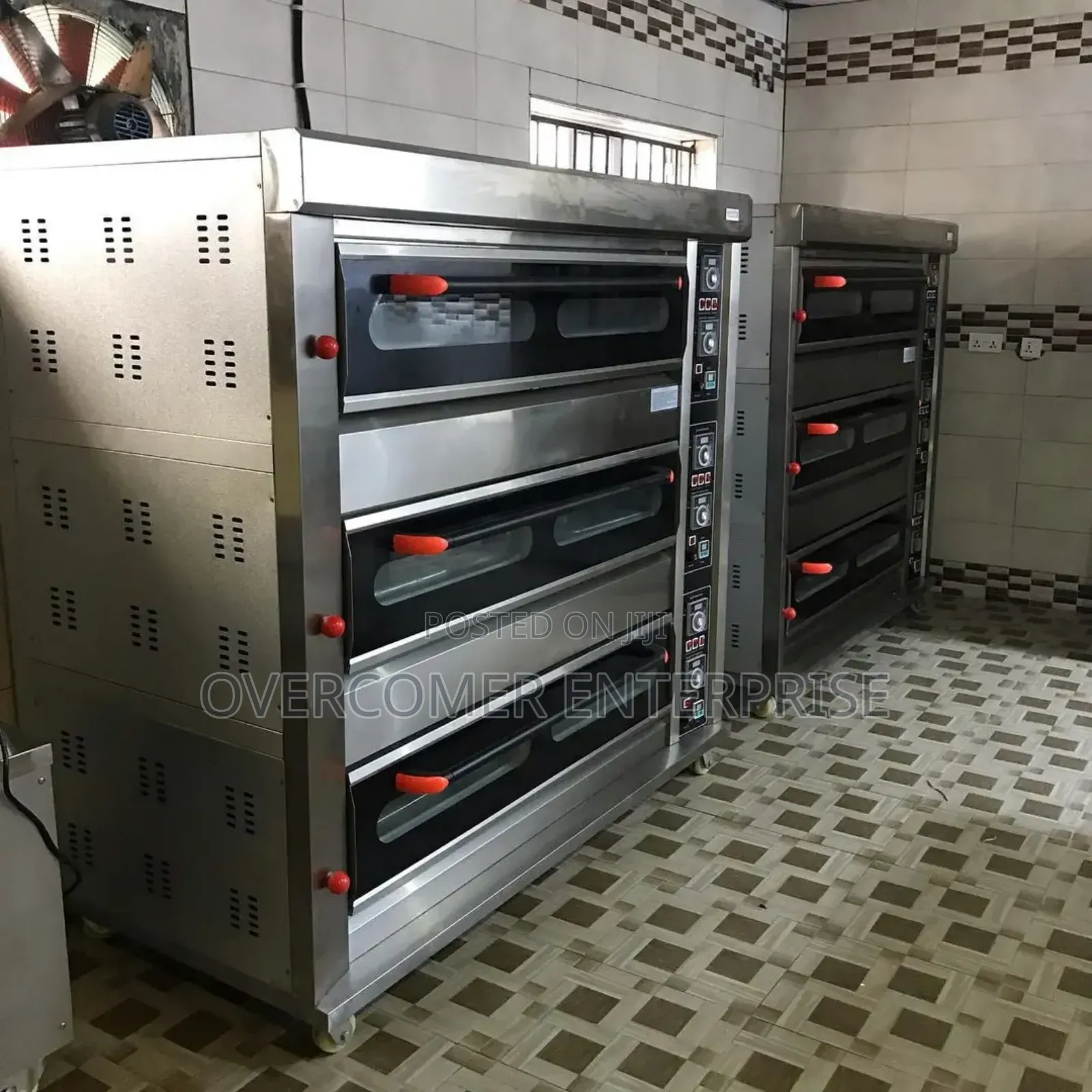 Industrial Gas Oven 9 Trays