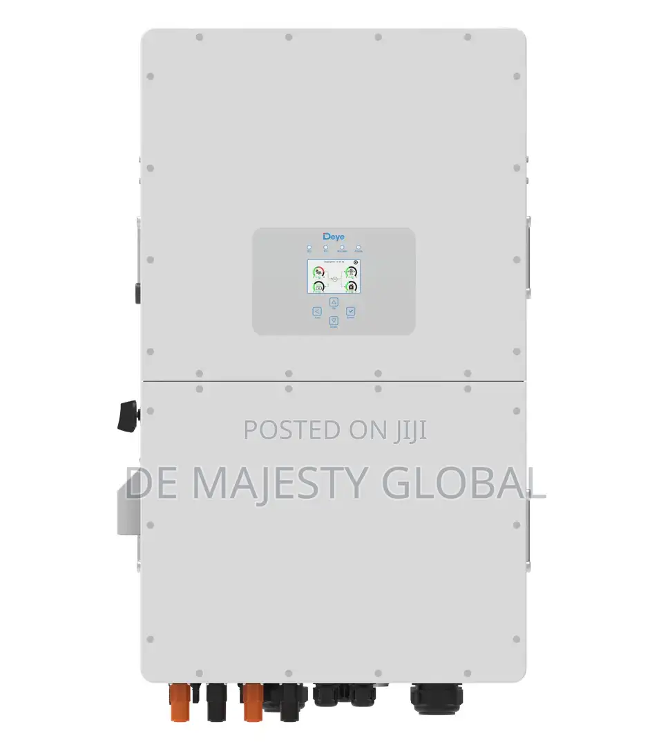 Deye 50kw Three Phase Hybrid Inverter With 5yrs Warranty