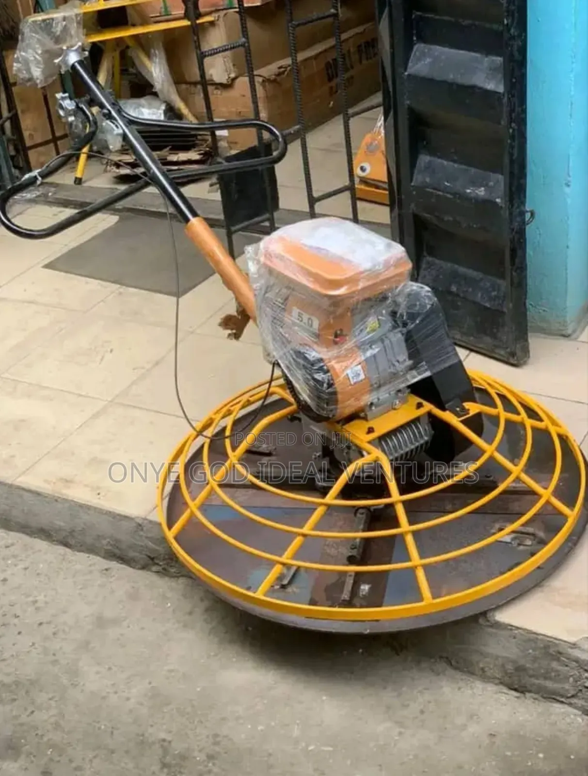 Power Trowel Machine Robin Engine
