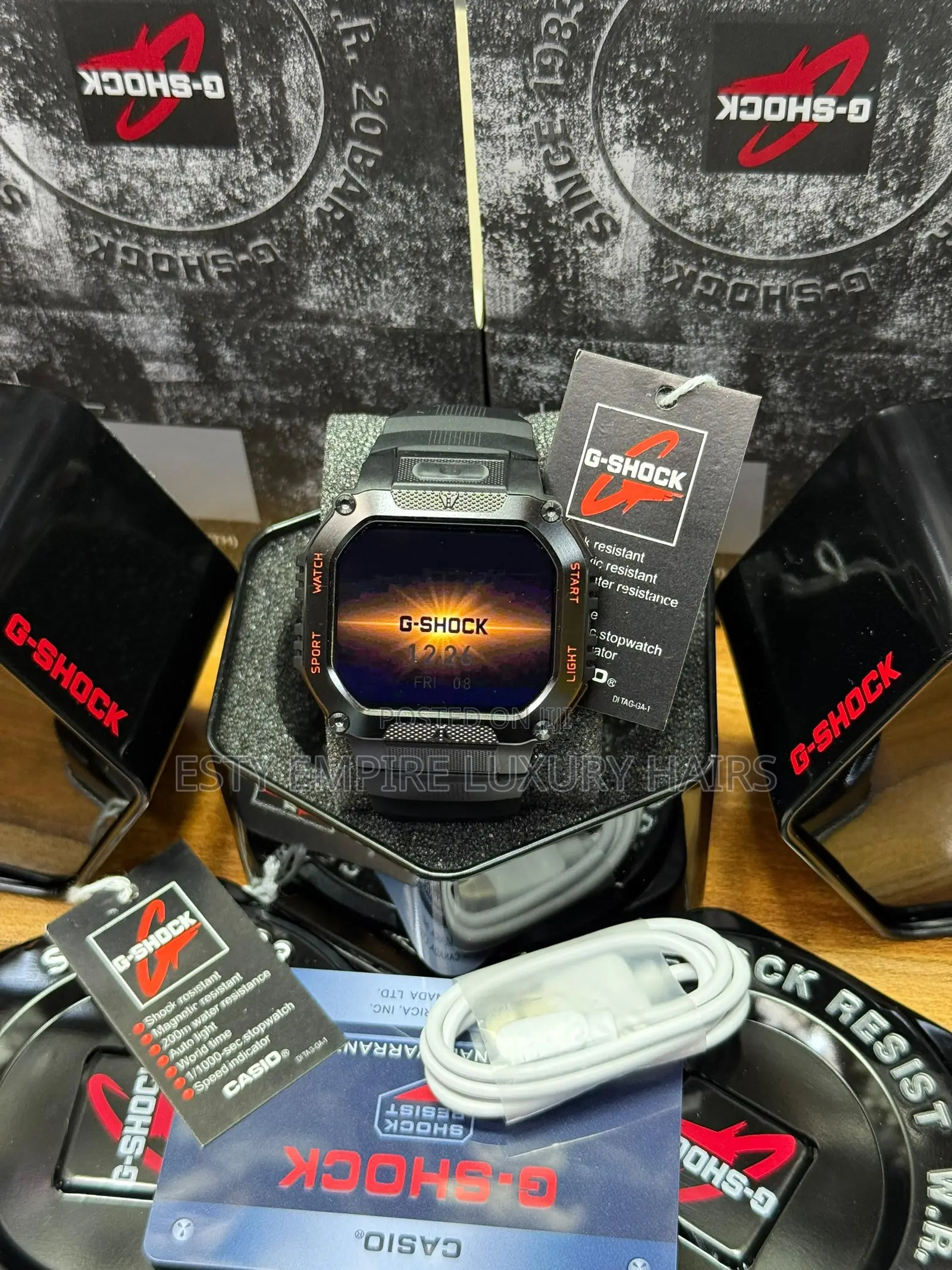 Quality Luxury G-Shock Smartwatch