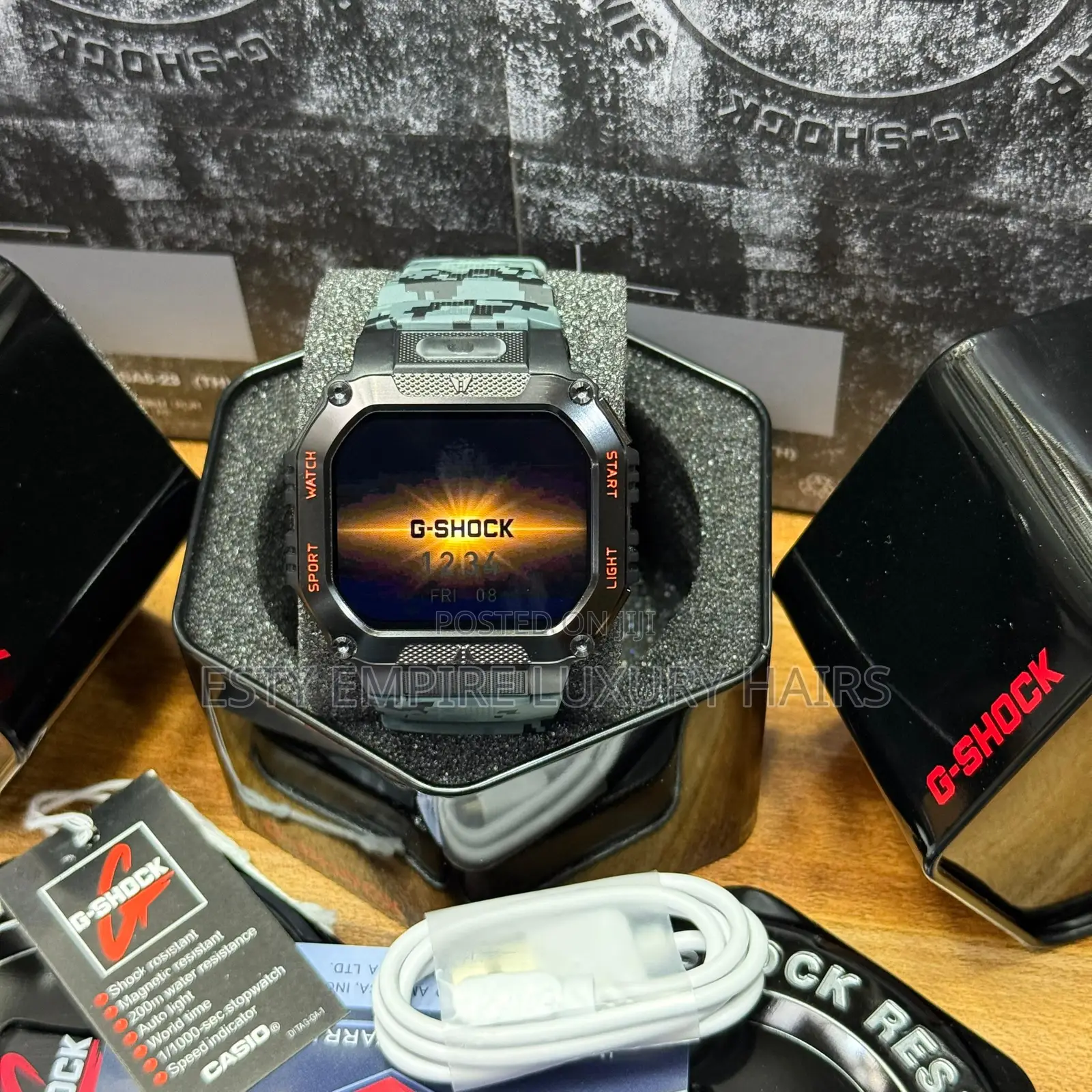 Quality Luxury G-Shock Smartwatch