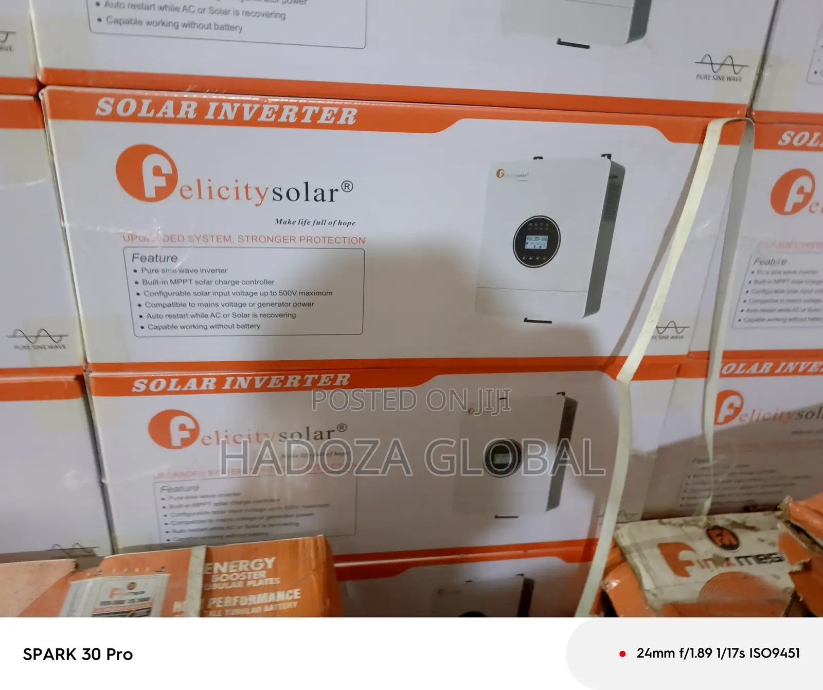 Intelligent 48v Hybrid Inverter – 6kva With Display Panel