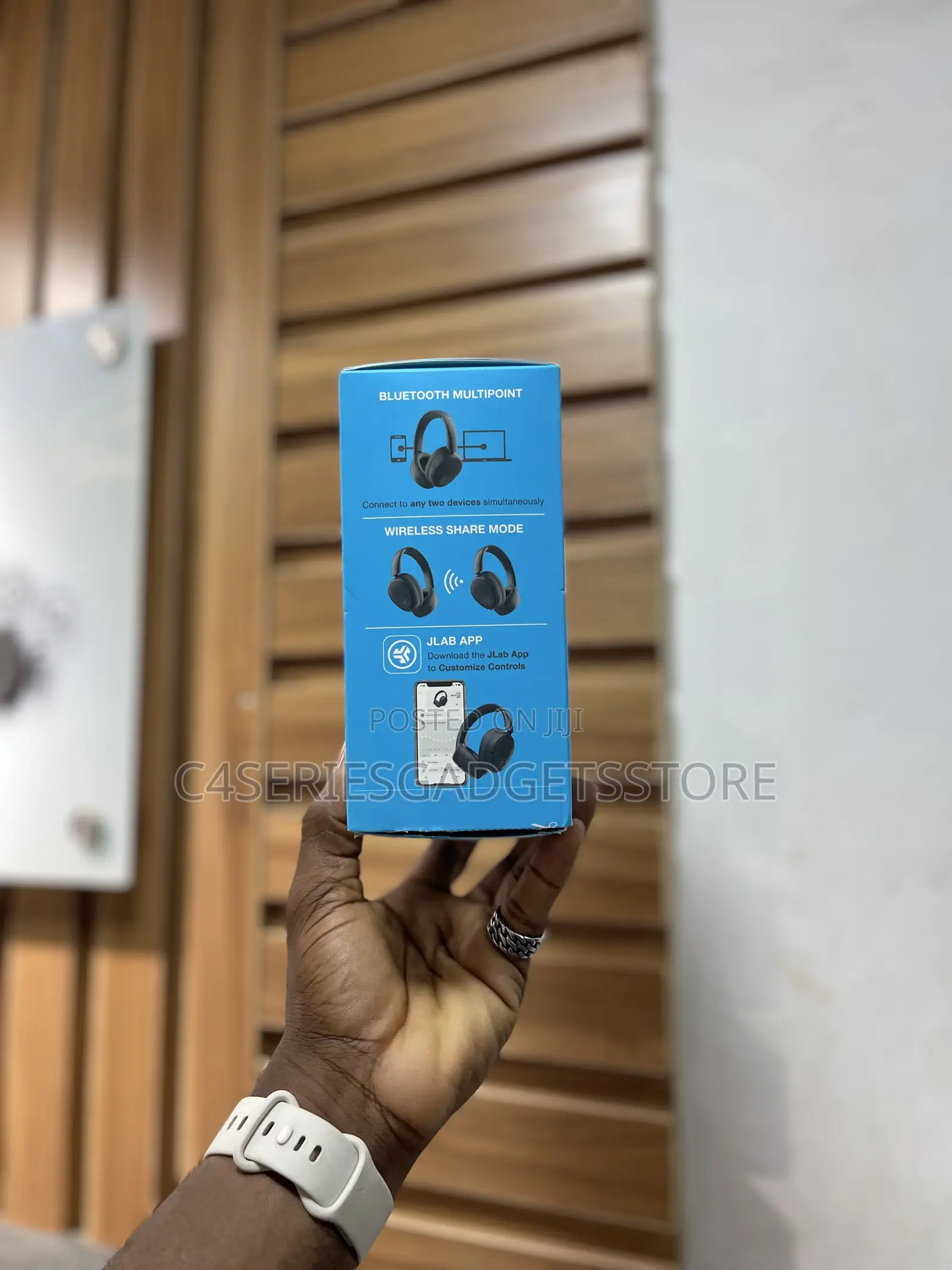 Jlab Jbudslux Anc Wireless Over Ear Headphones