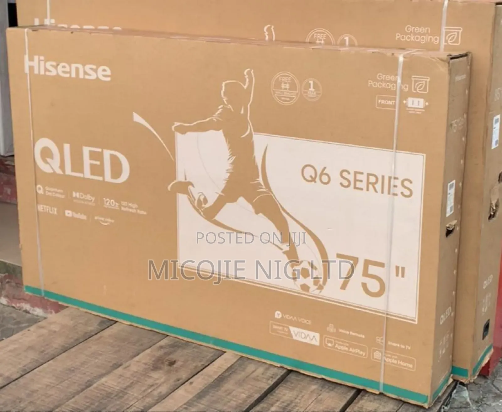 Hisense 75" Qled TV