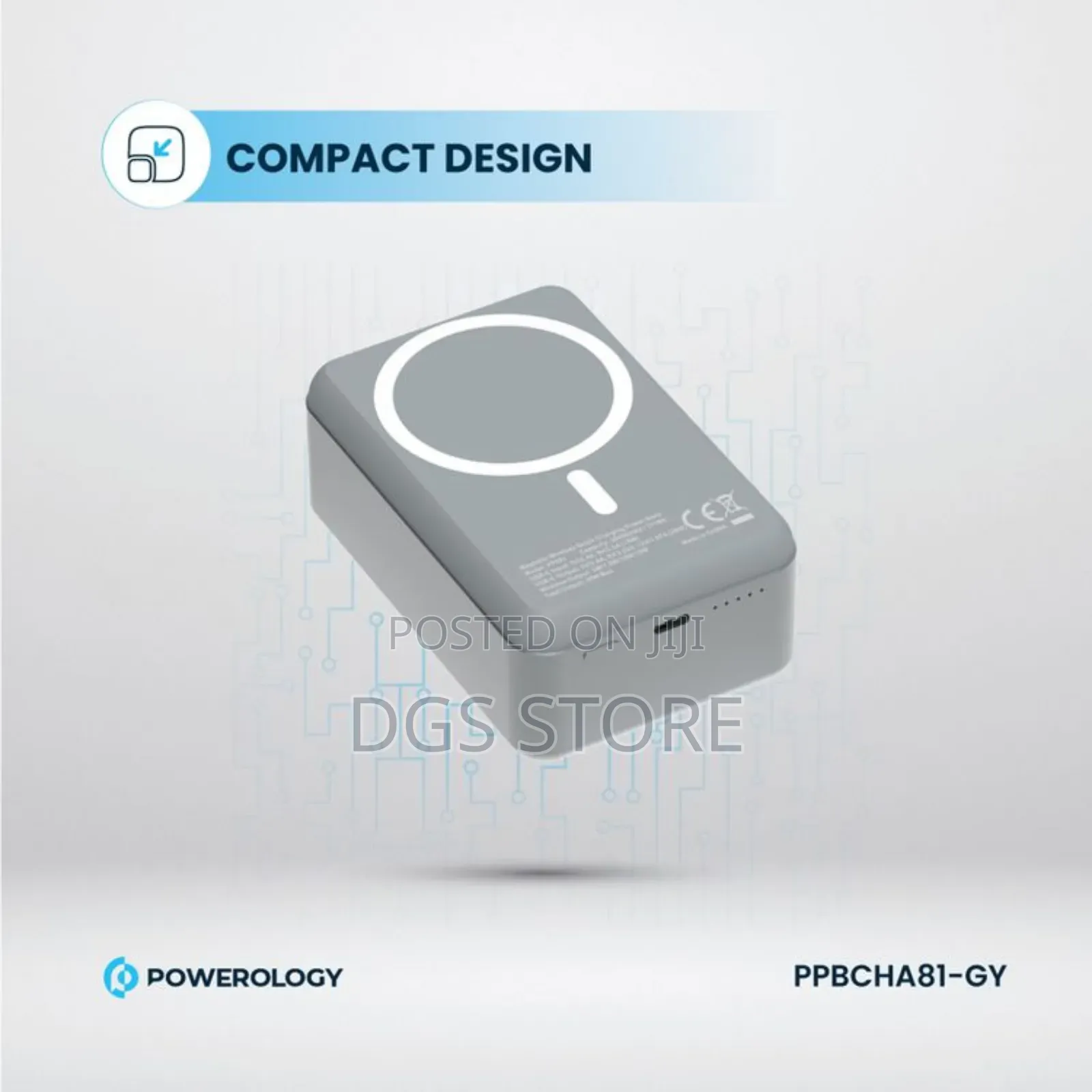 Powerology Pp081 30,000mah Magsafe Power Bank Original