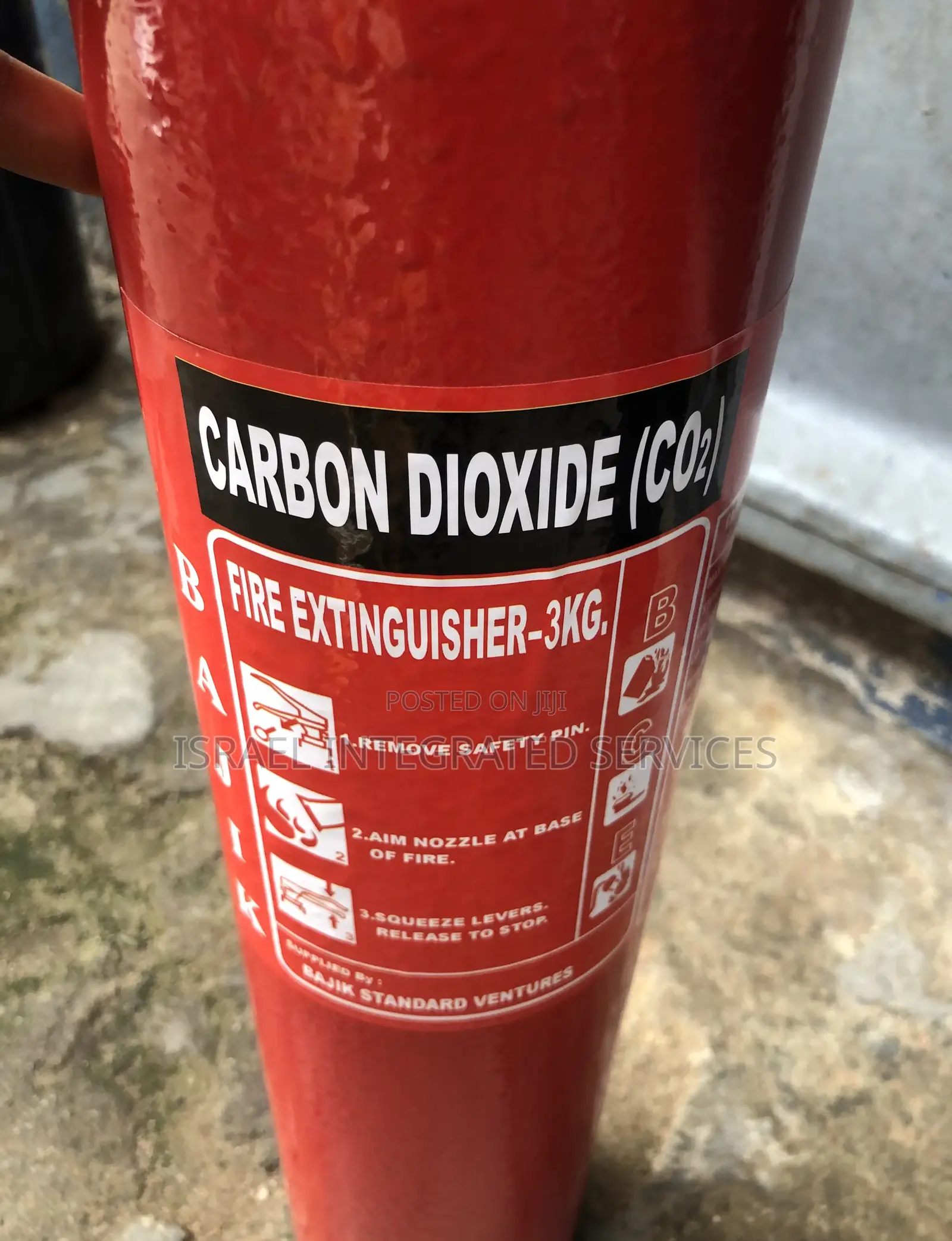 Co2 Fire Extinguisher Carbon Dioxide 3kg
