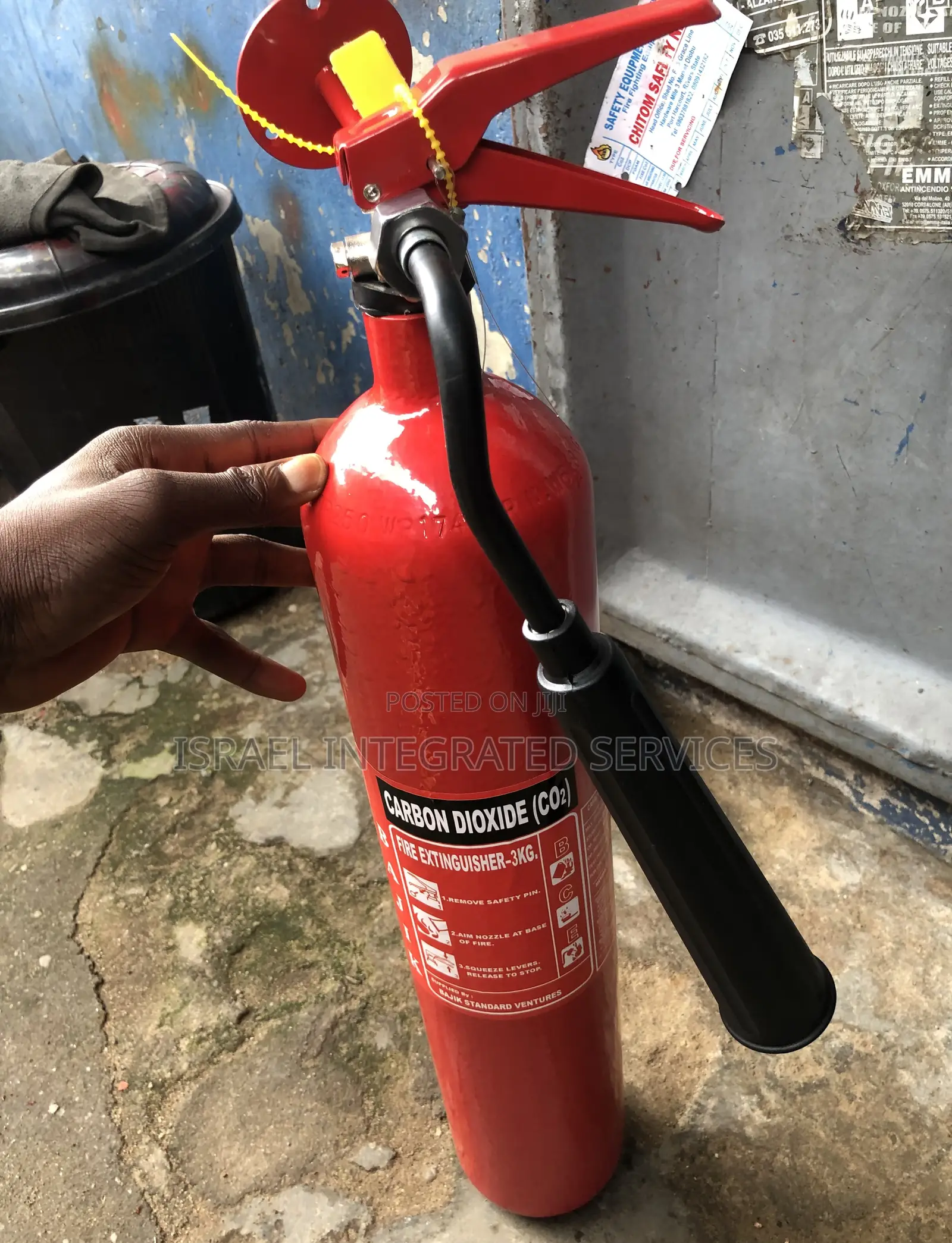 Co2 Fire Extinguisher Carbon Dioxide 3kg