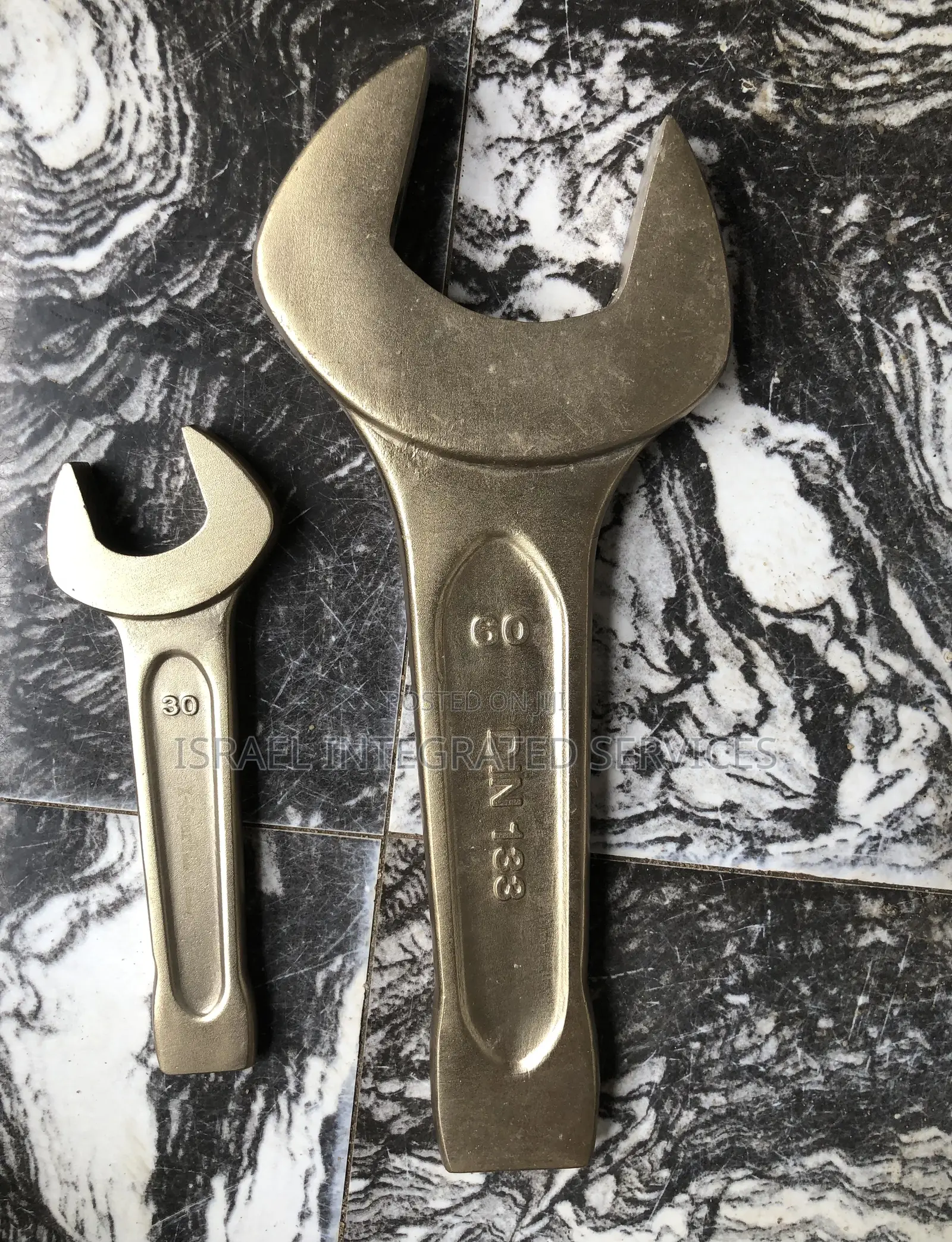 Brass Non Spark Hammer Wrench 60mm Available Different Sizes