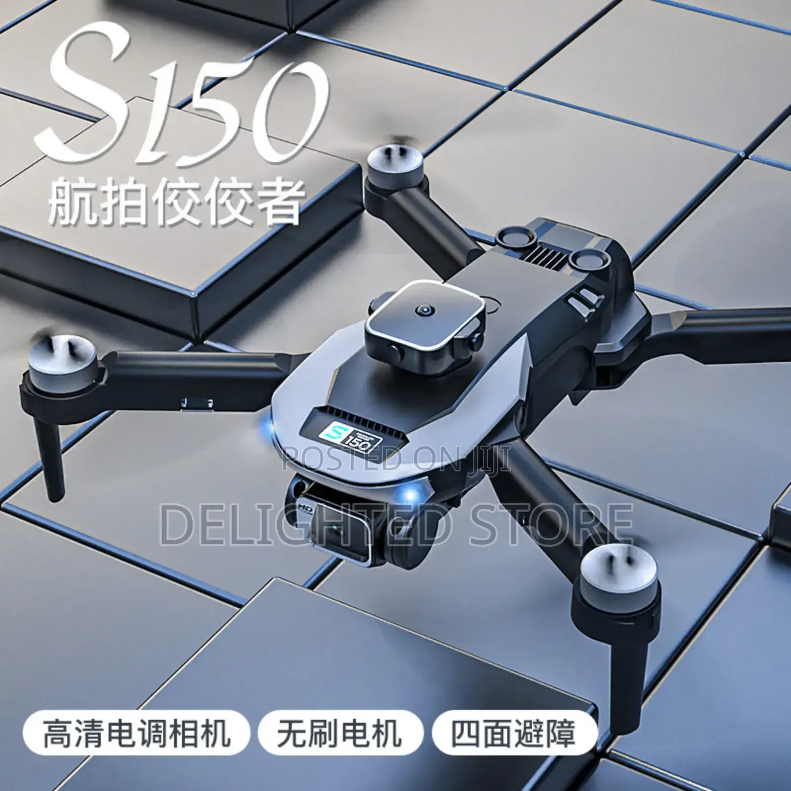 S150 360° Dual Camera Obstacle Avoidance Brushless Drone