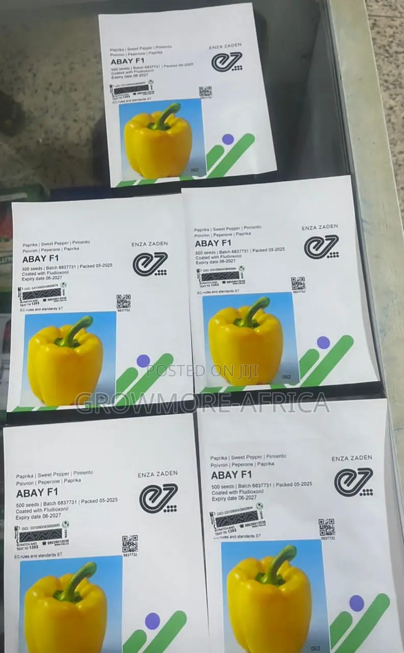 Abay F1 Yellow Bell Pepper Seeds