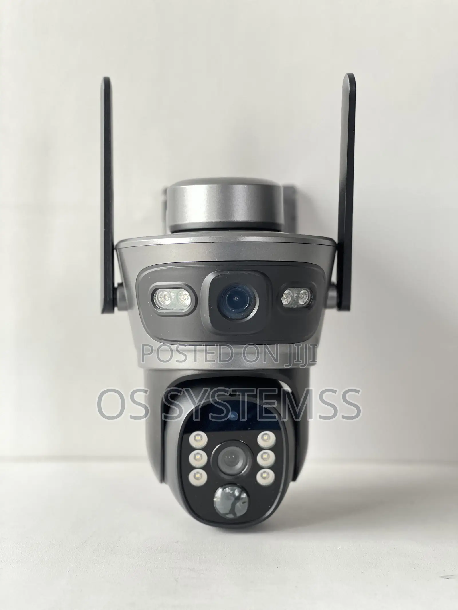 Premium Dual-Camera Solar PTZ Security Camera 10x Zoom