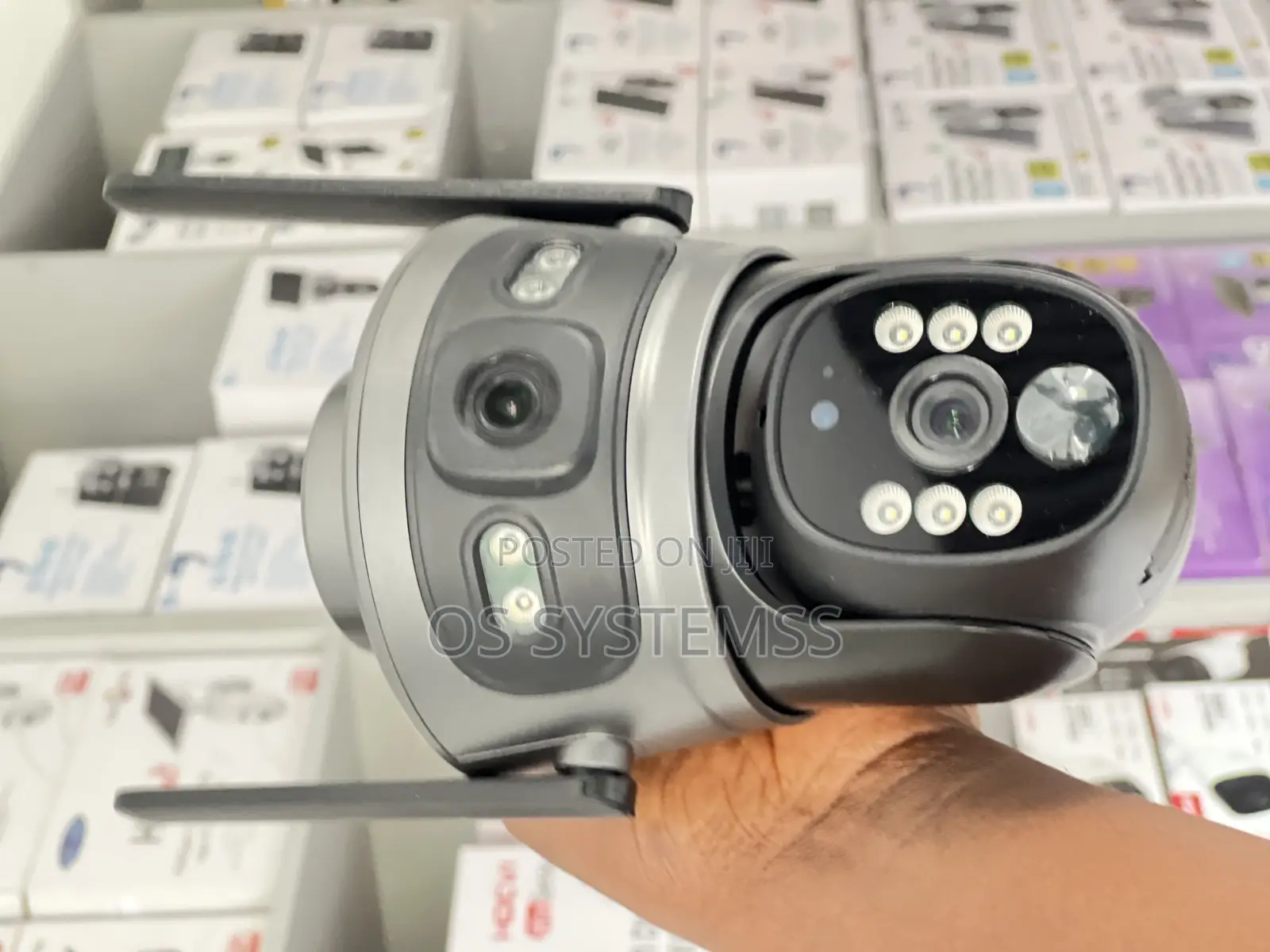 Premium Dual-Camera Solar PTZ Security Camera 10x Zoom