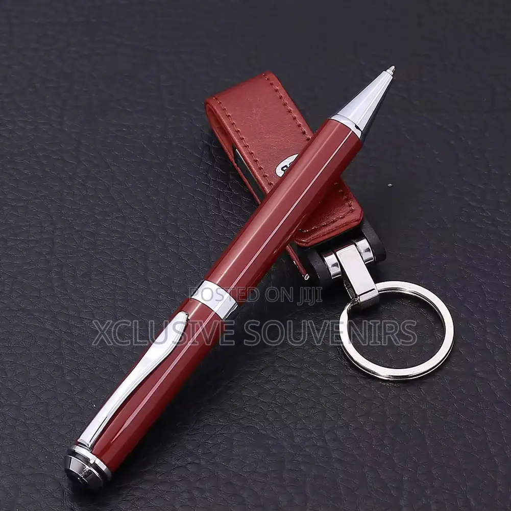 Luxury Keychain Pen Usb Gift Set With Packaging Box