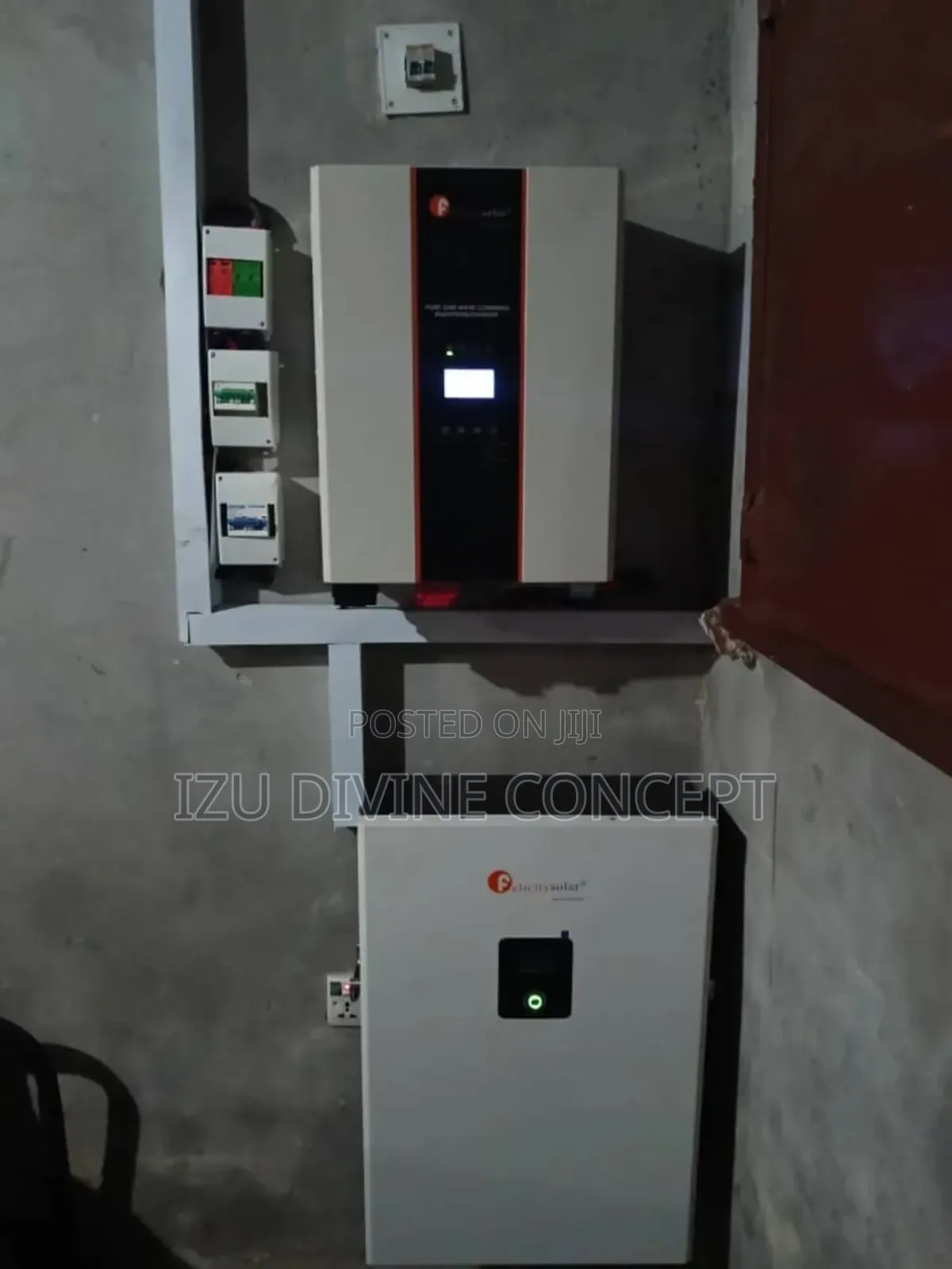 10kva Inverter Setup and 10kwh Lithium Battery Backup