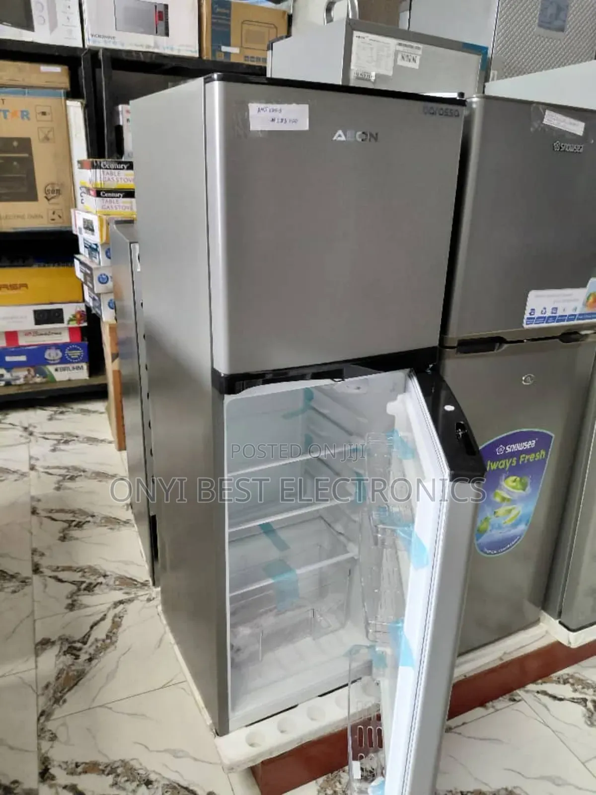 Aeon 140l Double Door Fridge Art138g