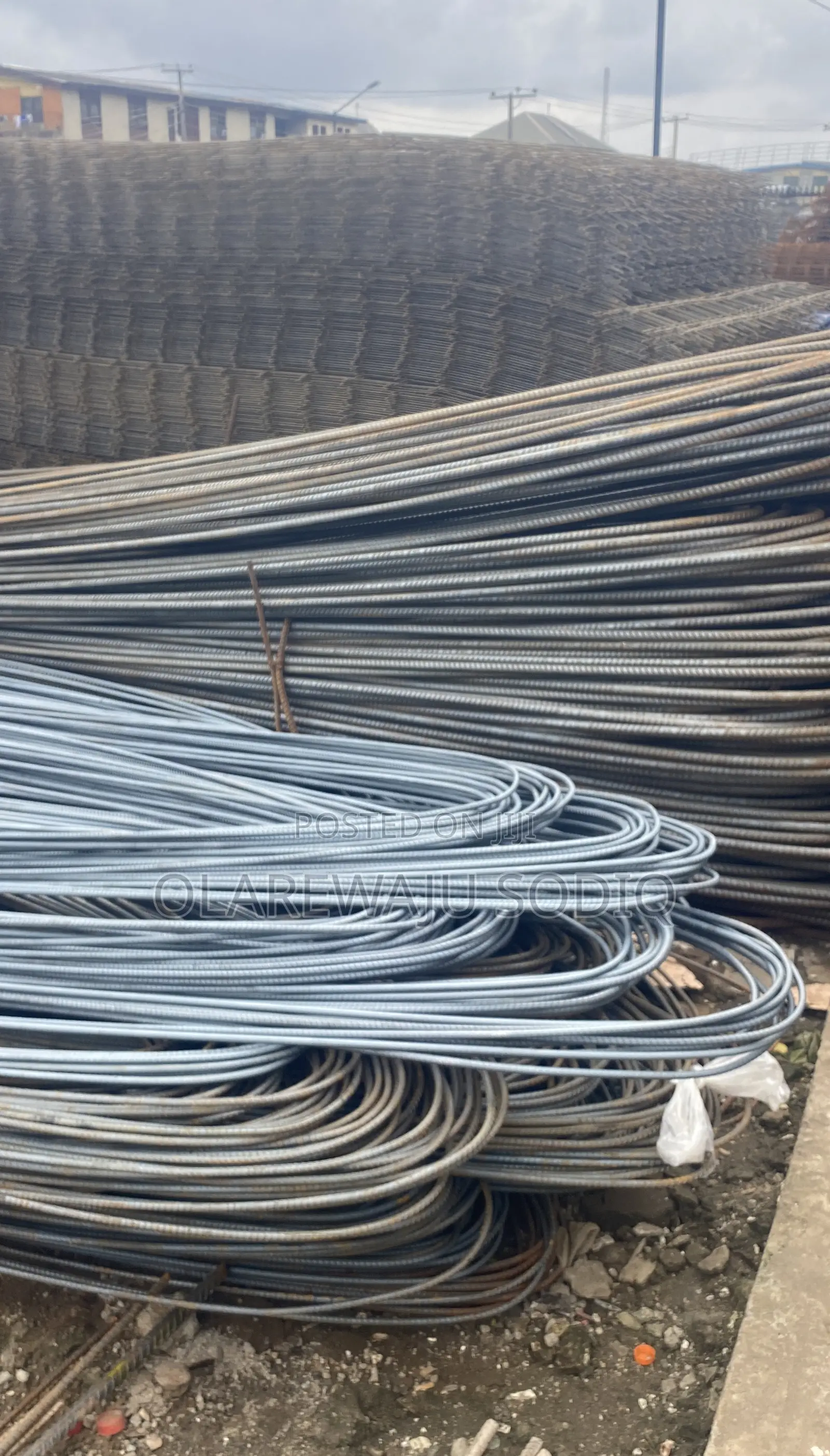Wire Mesh and Iron Rods