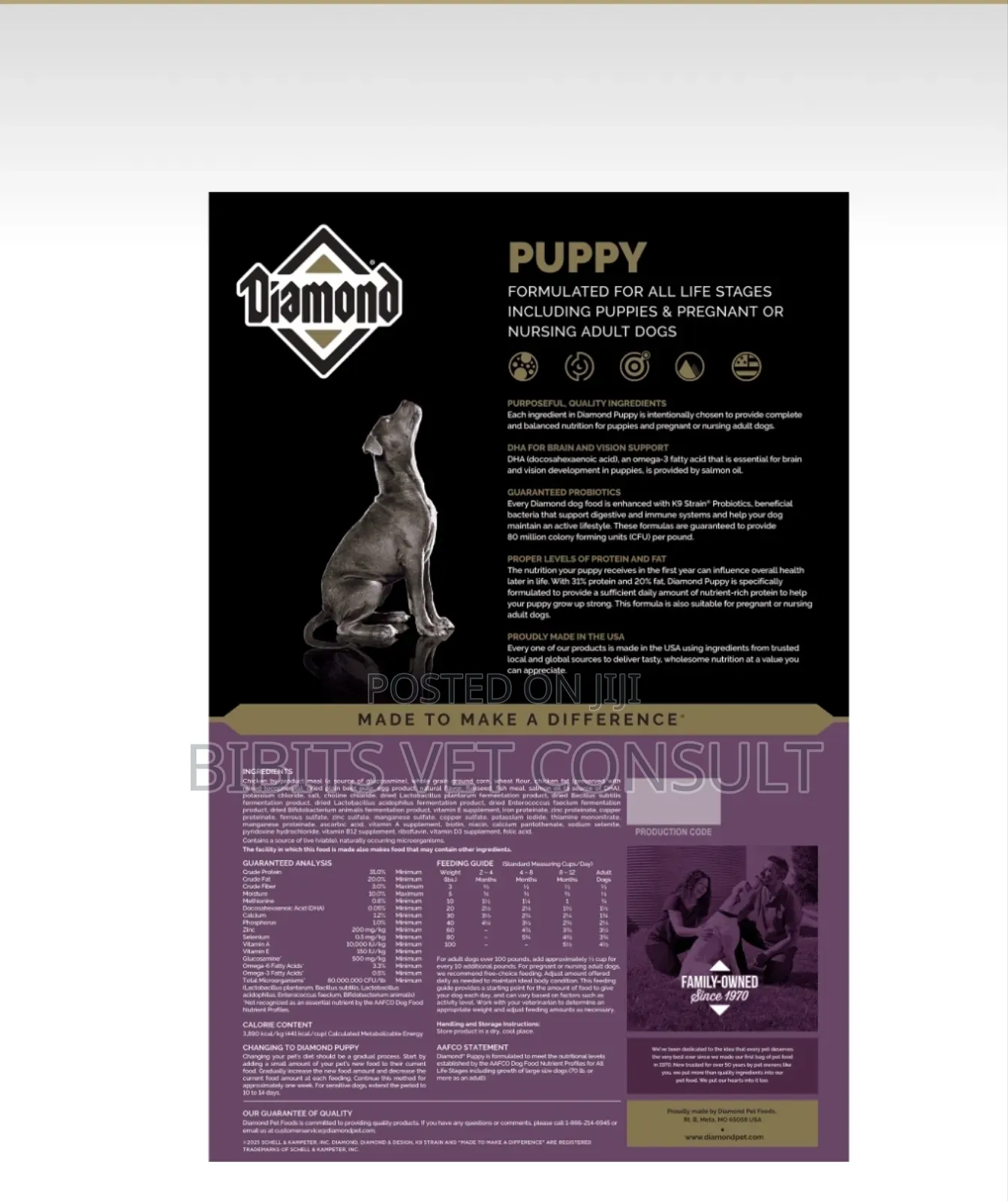 Diamond Puppy 2.7kg/9kg/18kg