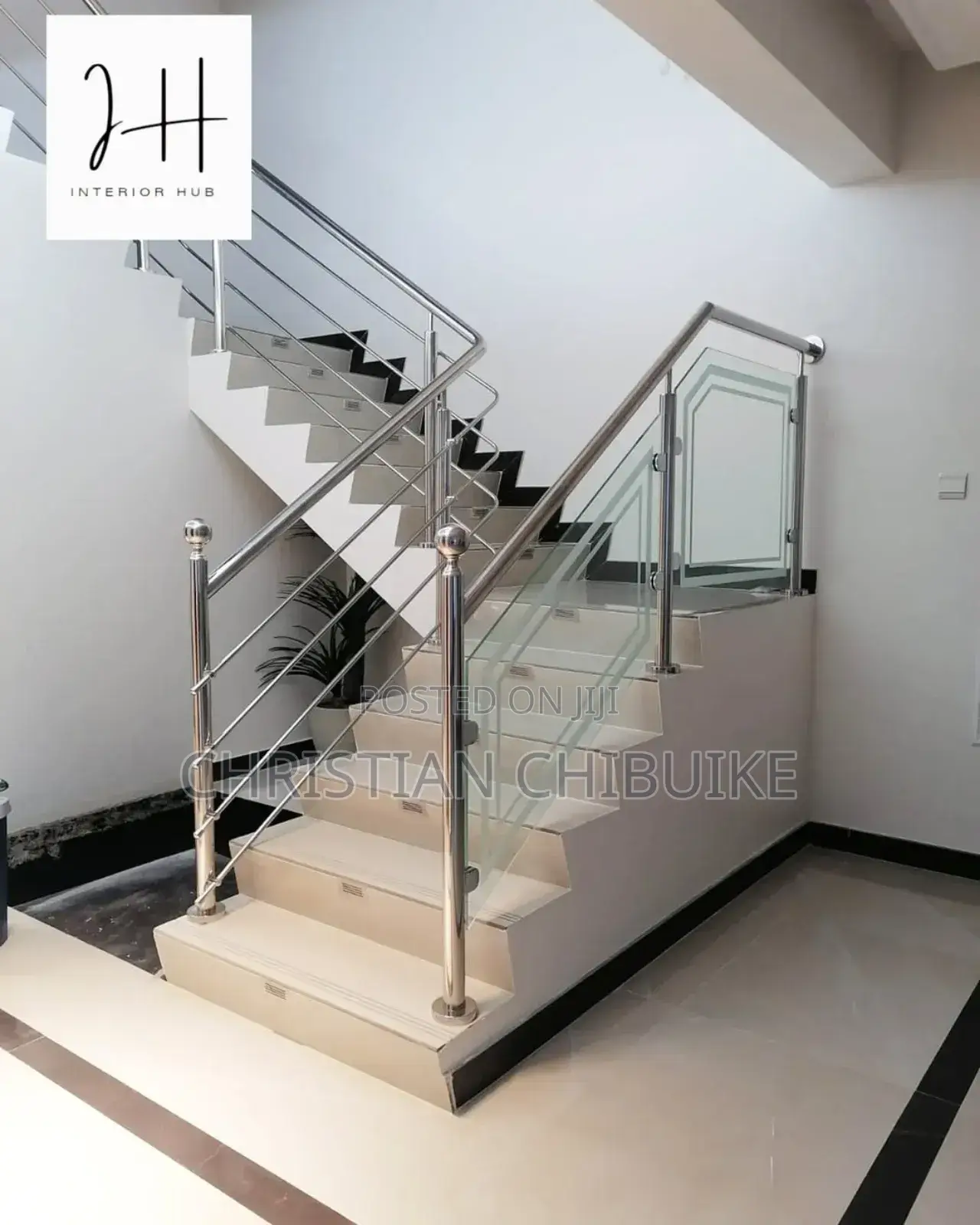 Stainless Handrail Glass