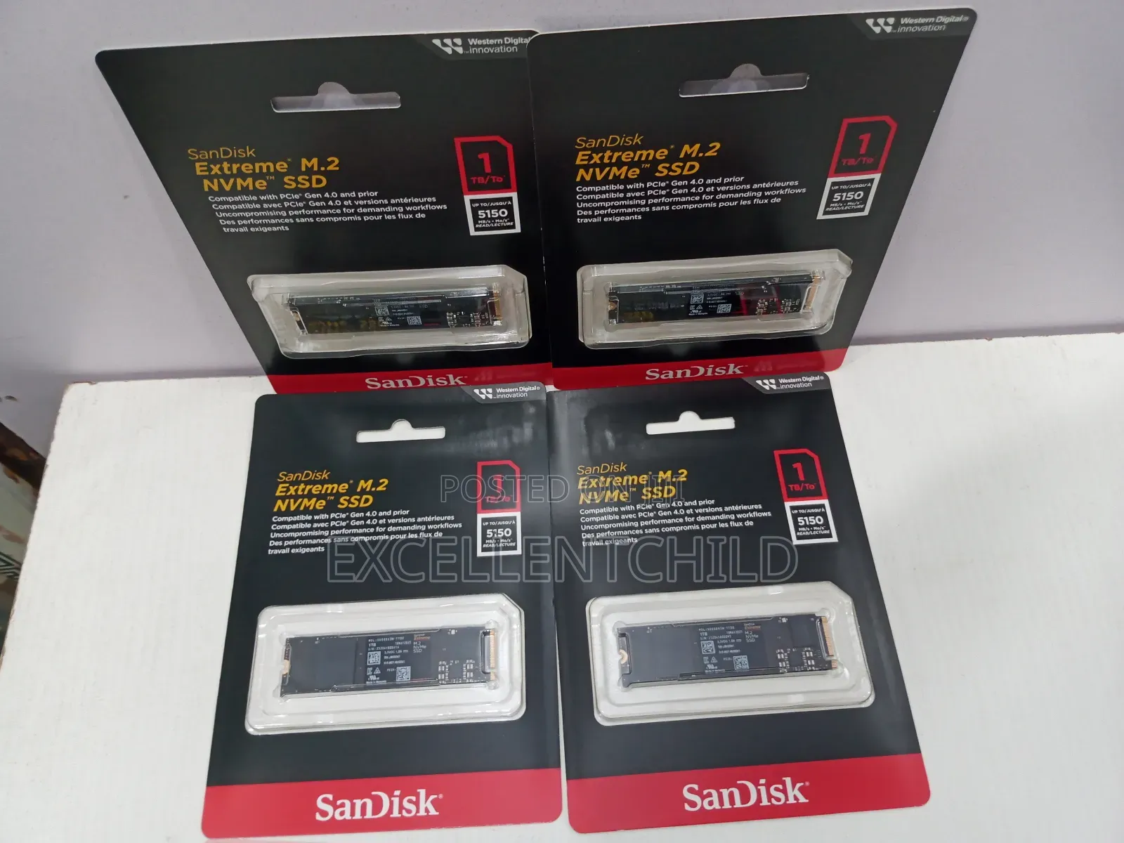 Sandisk 1tb Extreme M.2 Nvme Ssd Up To 5150mb/S