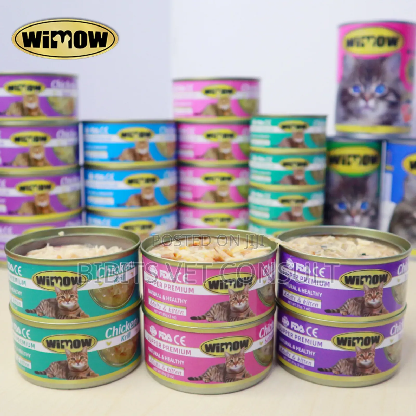 Wimow Cat Can Food