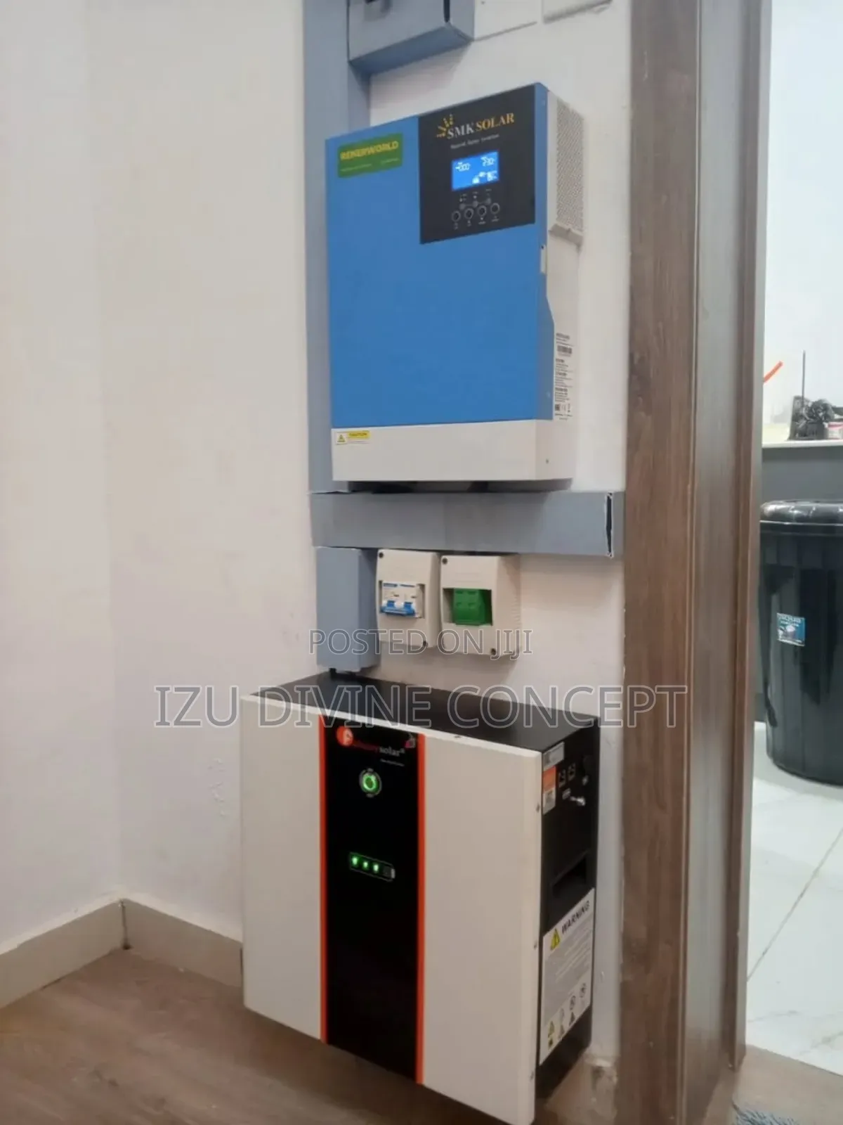 5 Kva Inverter Setup and 5kwh Lithium Battery Backup