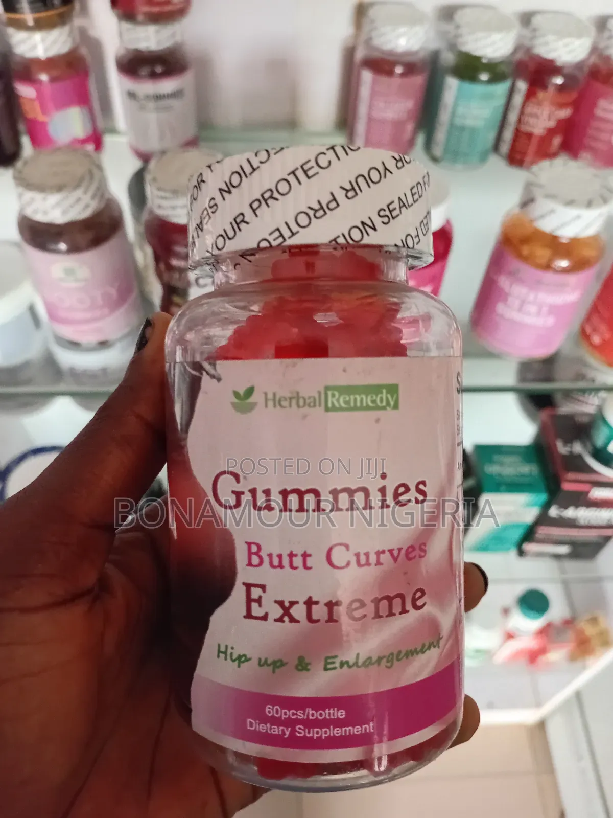 Herbal Remedy Butt Curves Extreme Gummies X60