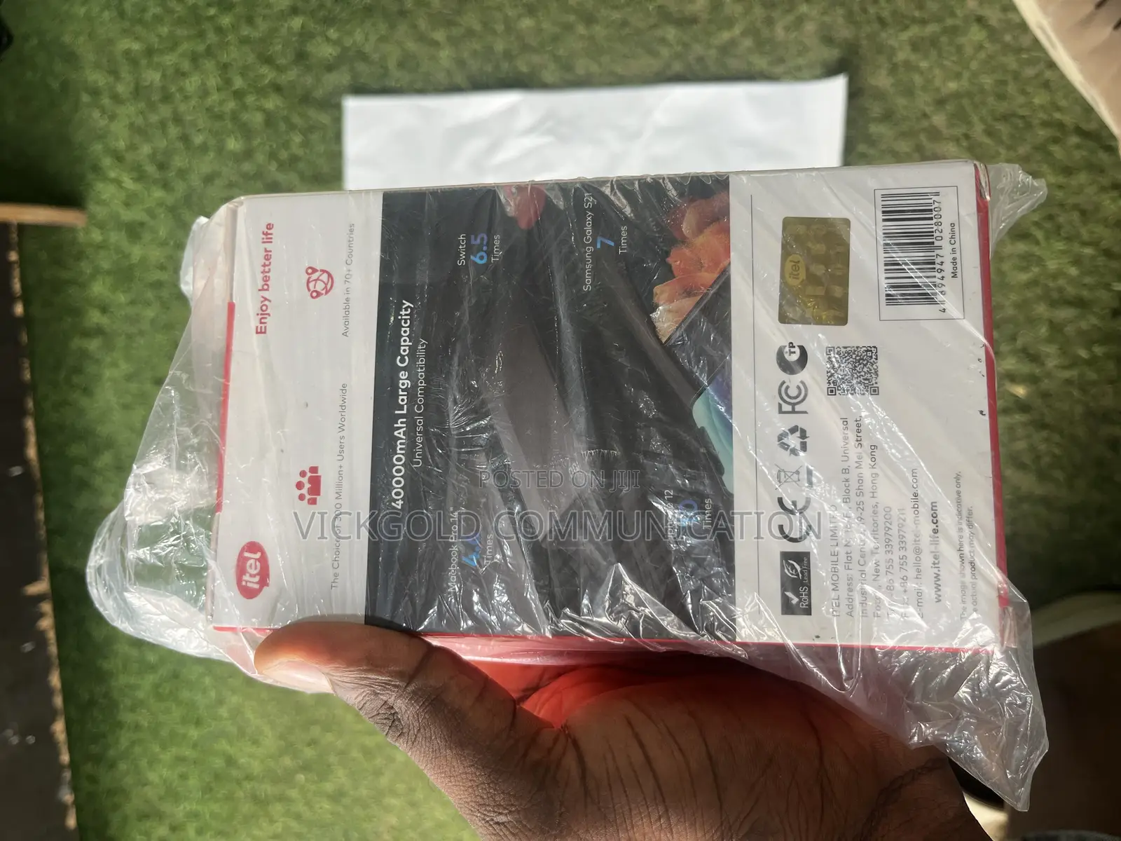 40,000 Mah Itel Power Bank