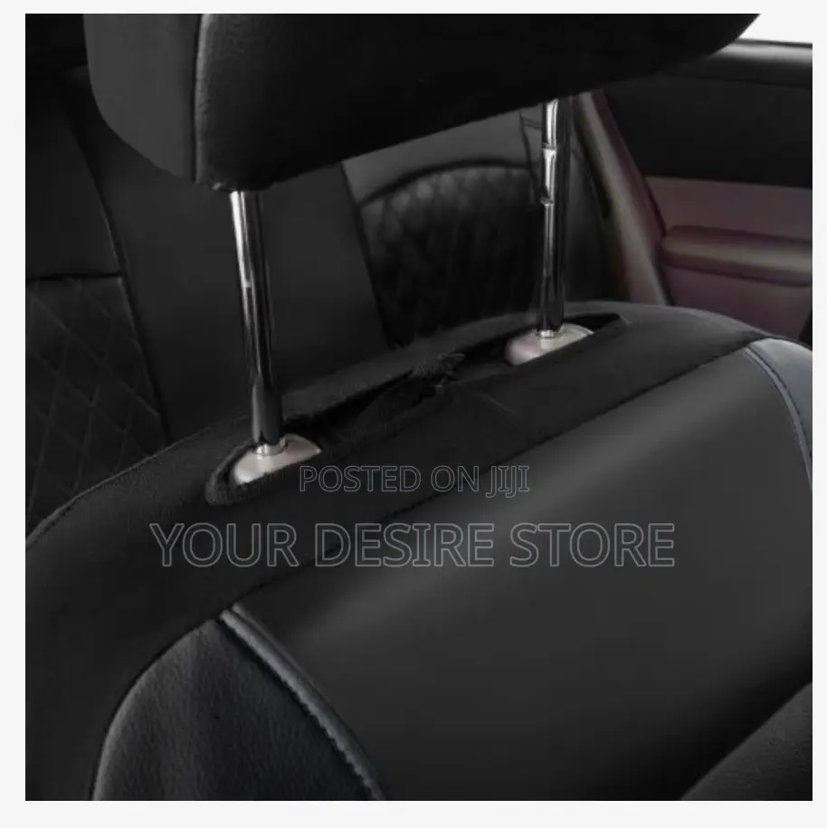 9pcs Car Seat Covers Pu Leather Universal Protector Full Set